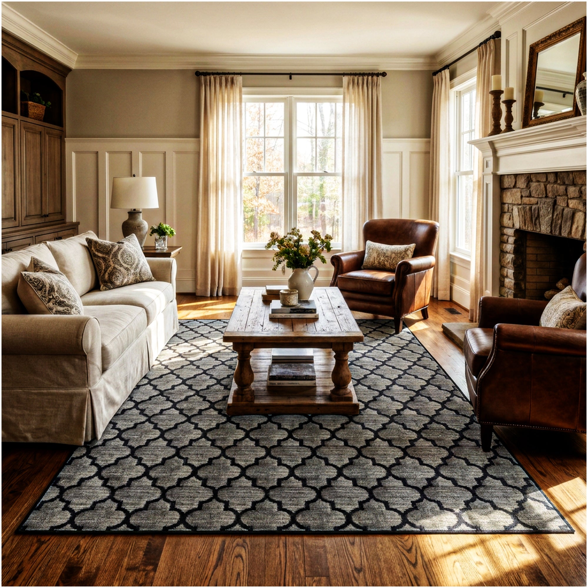 Milliken Cavetto Moroccan-Inspired Indoor Area Rug