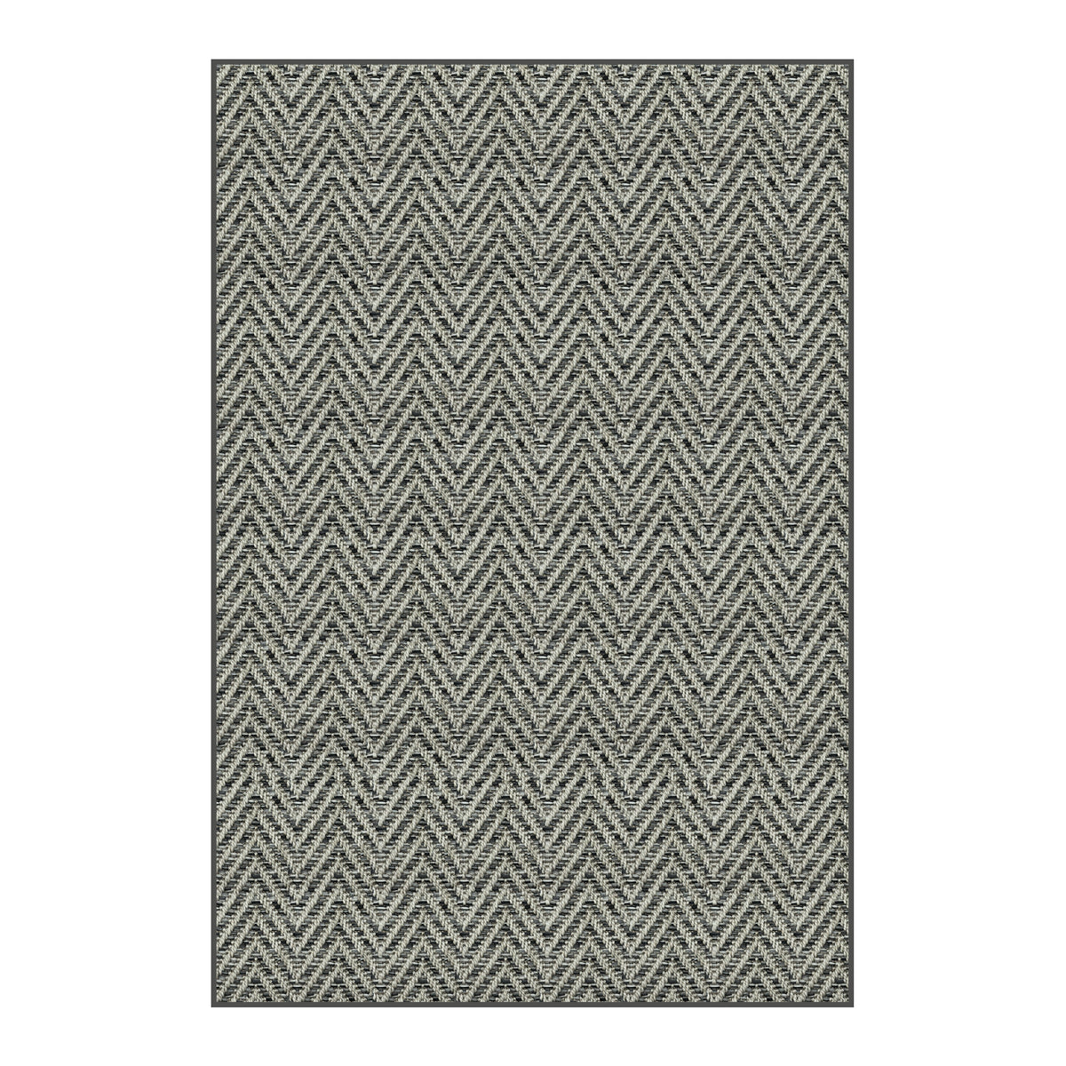 Tortola Chevron Indoor-Outdoor Area Rug | Custom Sizes Available