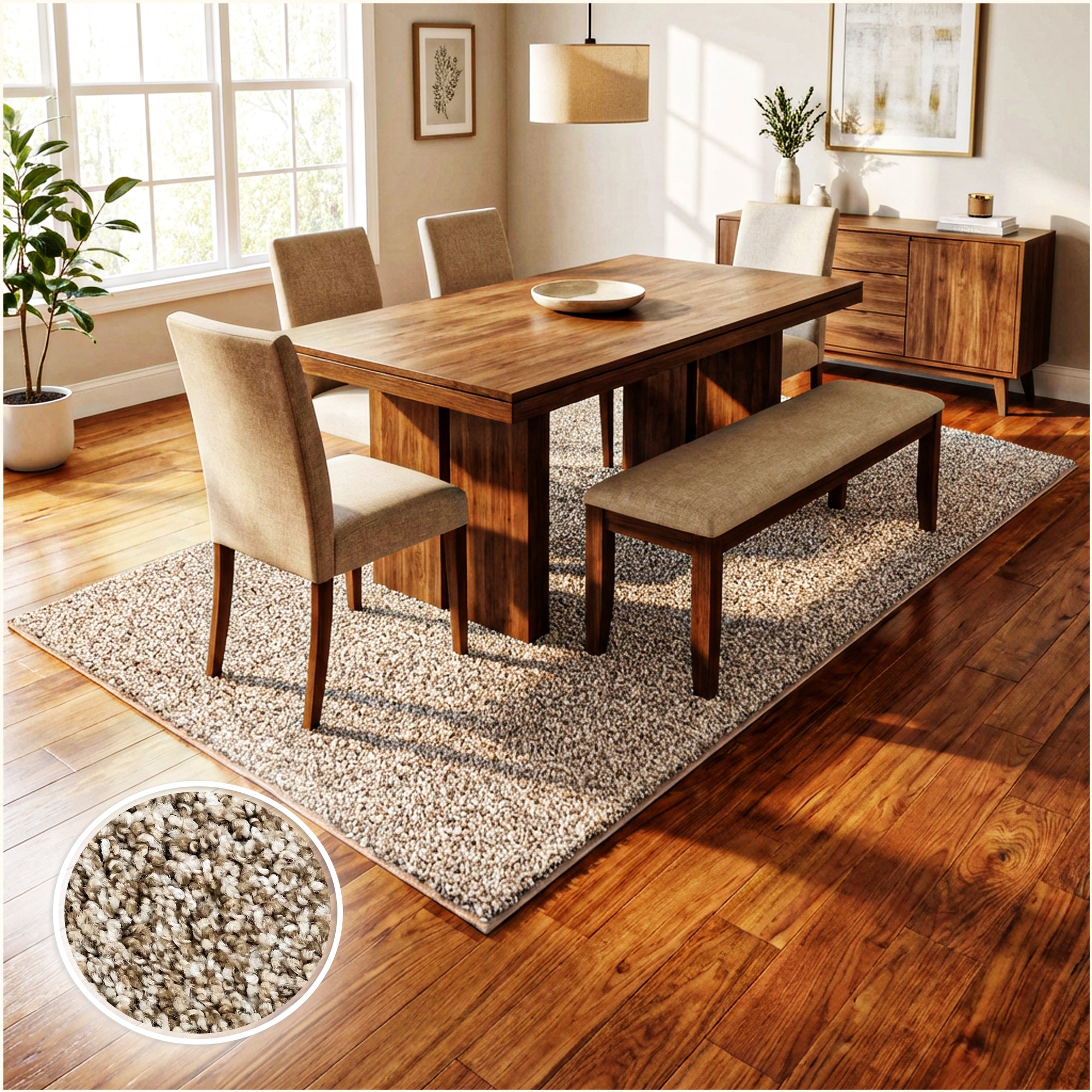 West Brow Indoor Frieze Area Rug Collection