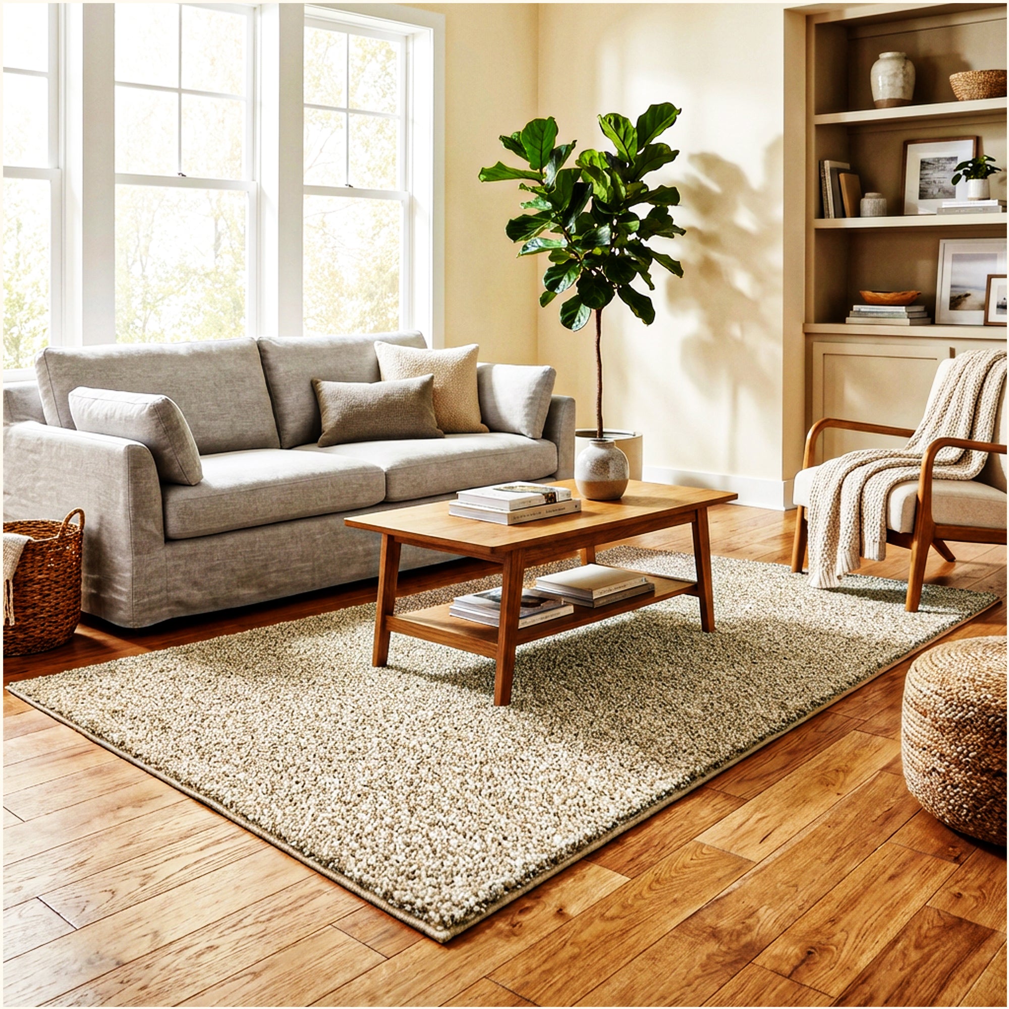 West Brow Indoor Frieze Area Rug Collection