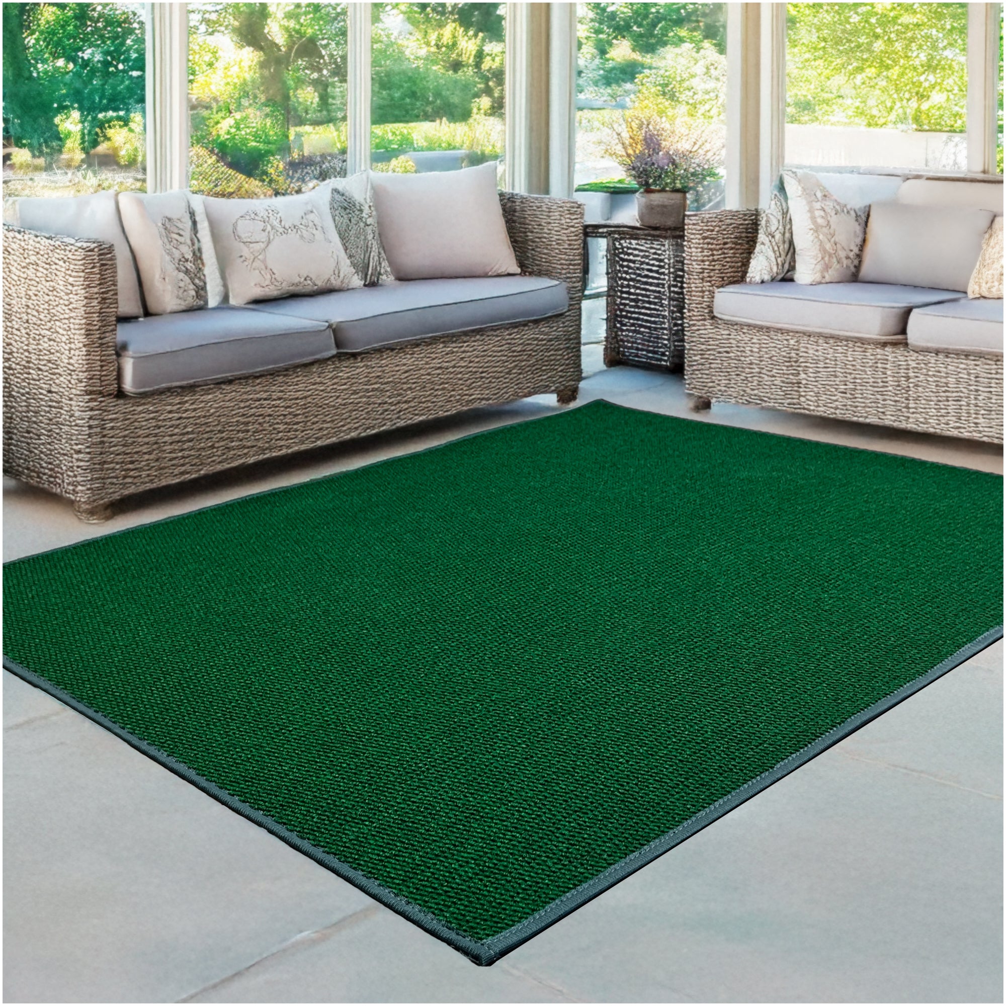 Hatteras Indoor–Outdoor Custom Area Rug