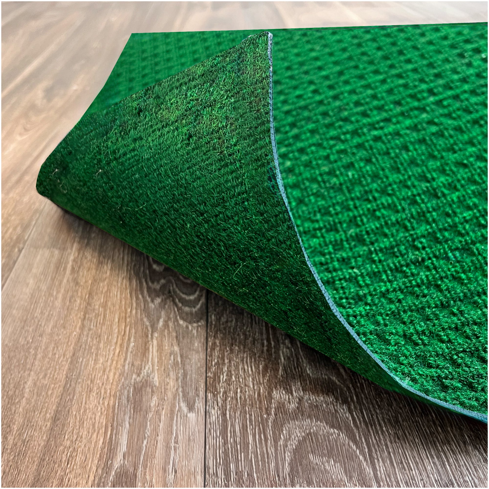 Interlace Waffle Pattern Indoor & Outdoor Rug – Eco-Friendly PET Fiber, Custom Sizes