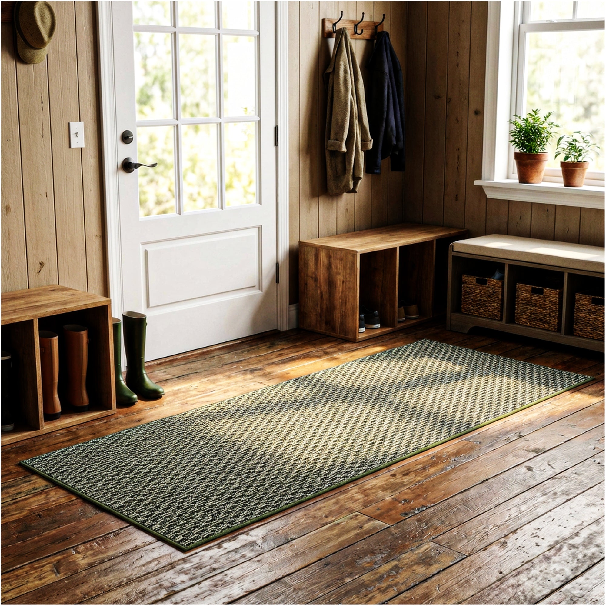 Pattern Play Level Loop Area Rug – Indoor/Outdoor | 5 Colors Available