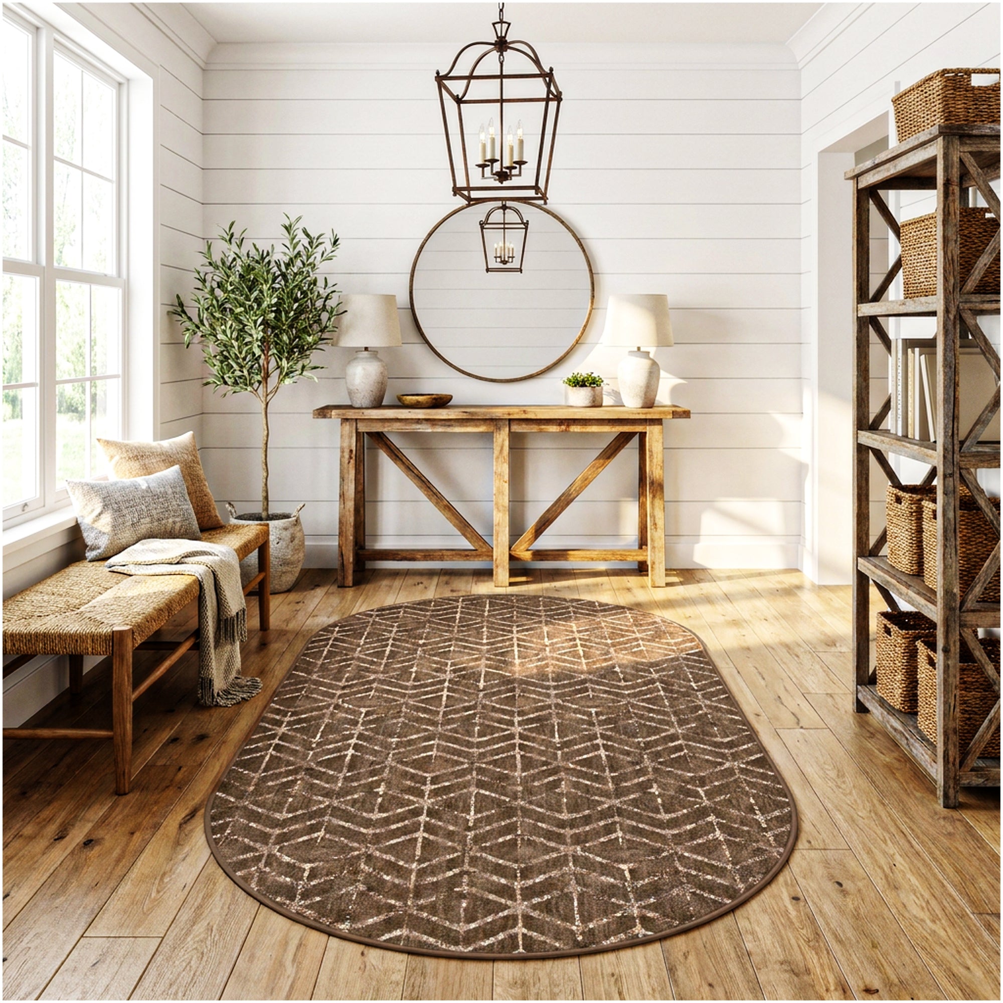 Traveler’s Path Indoor Area Rug – 40 oz Cut Pile, Custom Sizes & Colors