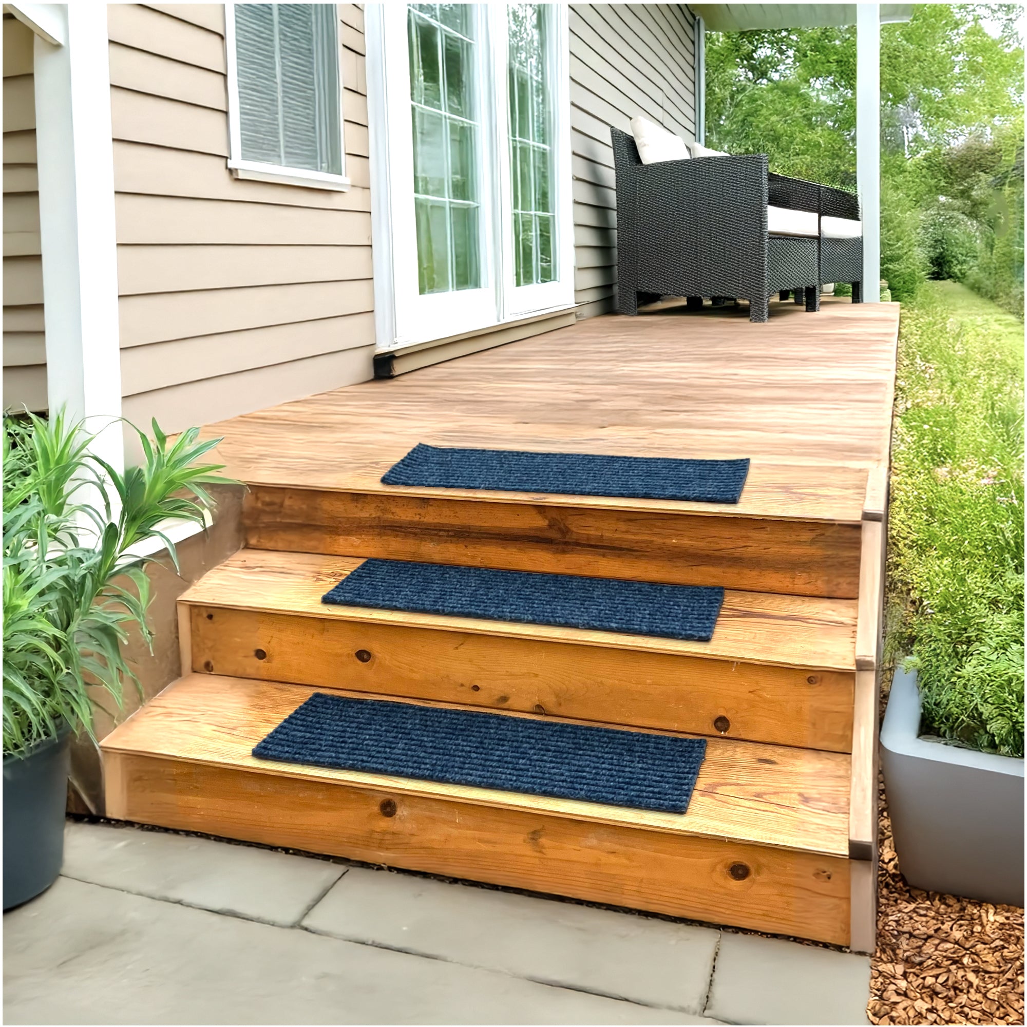 Inspiration Heavy-Duty Stair Treads | 8" x 24" & 9" x 27" Sizes