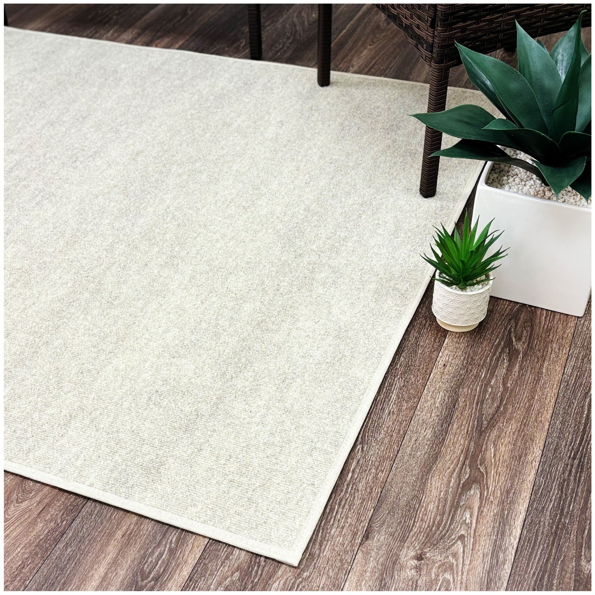 Ribbed Indoor-Outdoor Area Rug