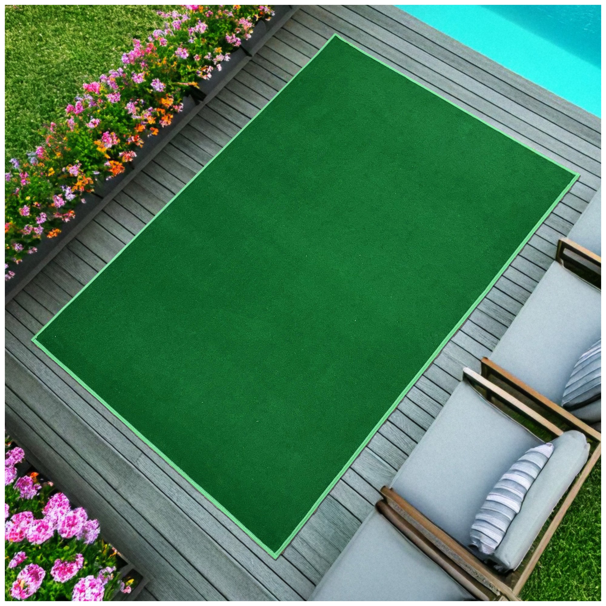 Economical Indoor/Outdoor Carpet Rug (12 Colors)