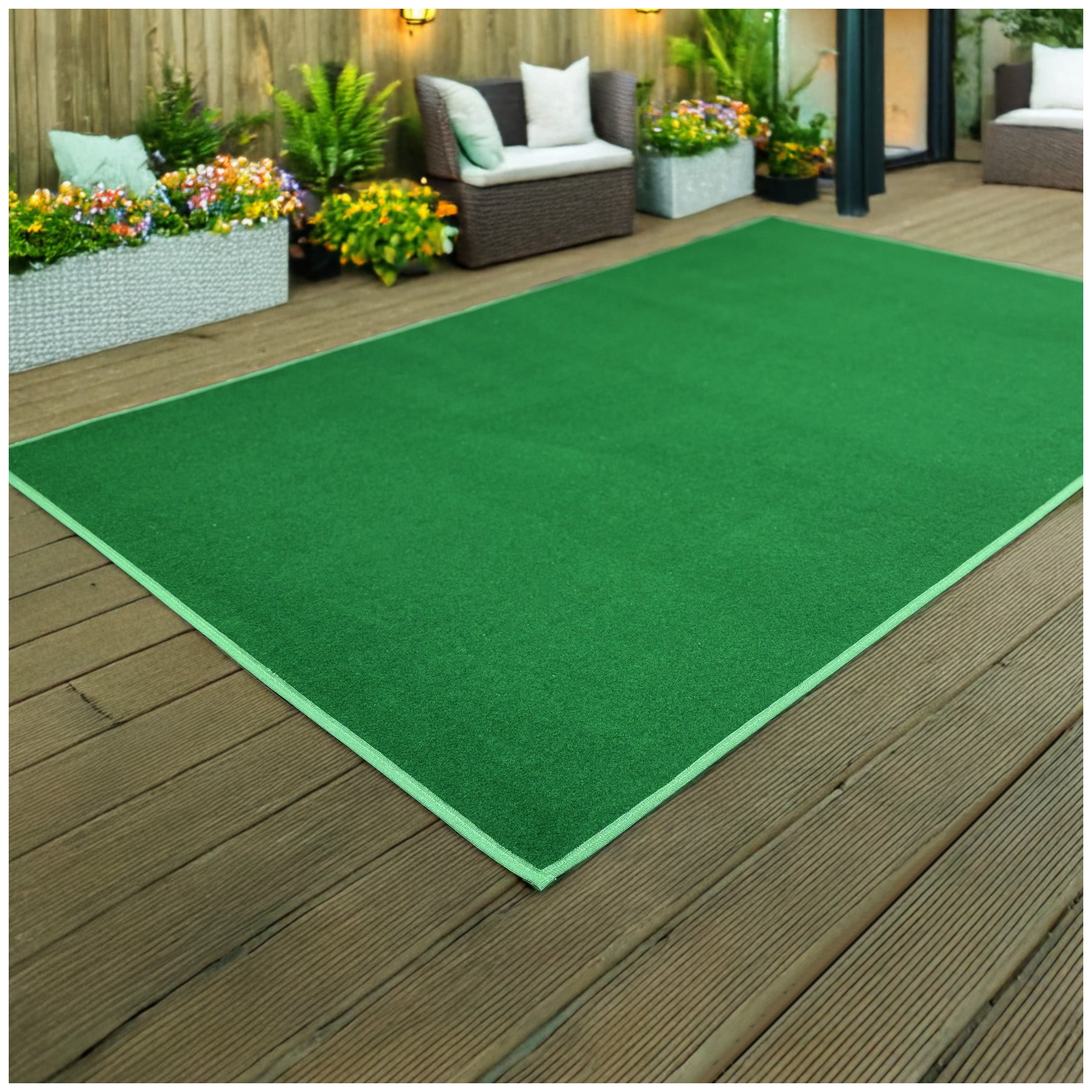 Economical Indoor/Outdoor Carpet Rug (12 Colors)