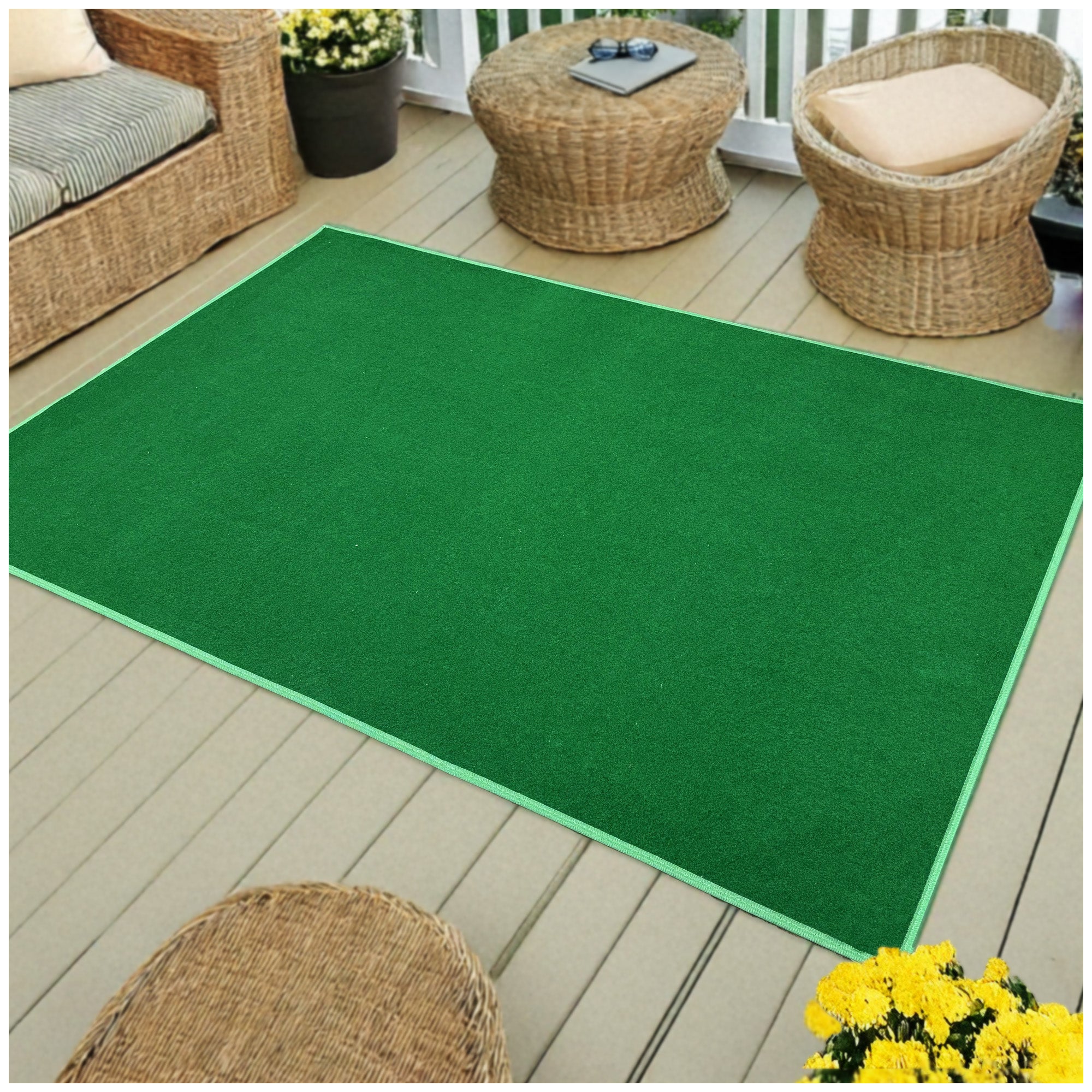 Economical Indoor/Outdoor Carpet Rug (12 Colors)