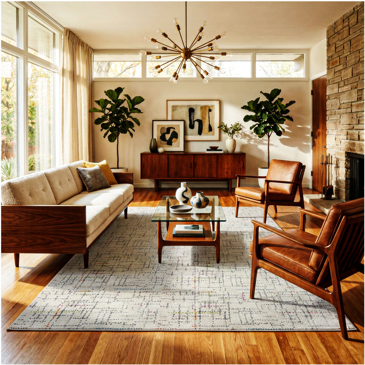 Jubilee Pattern Luxury Area Rug – Festival Collection by Kane Carpet
