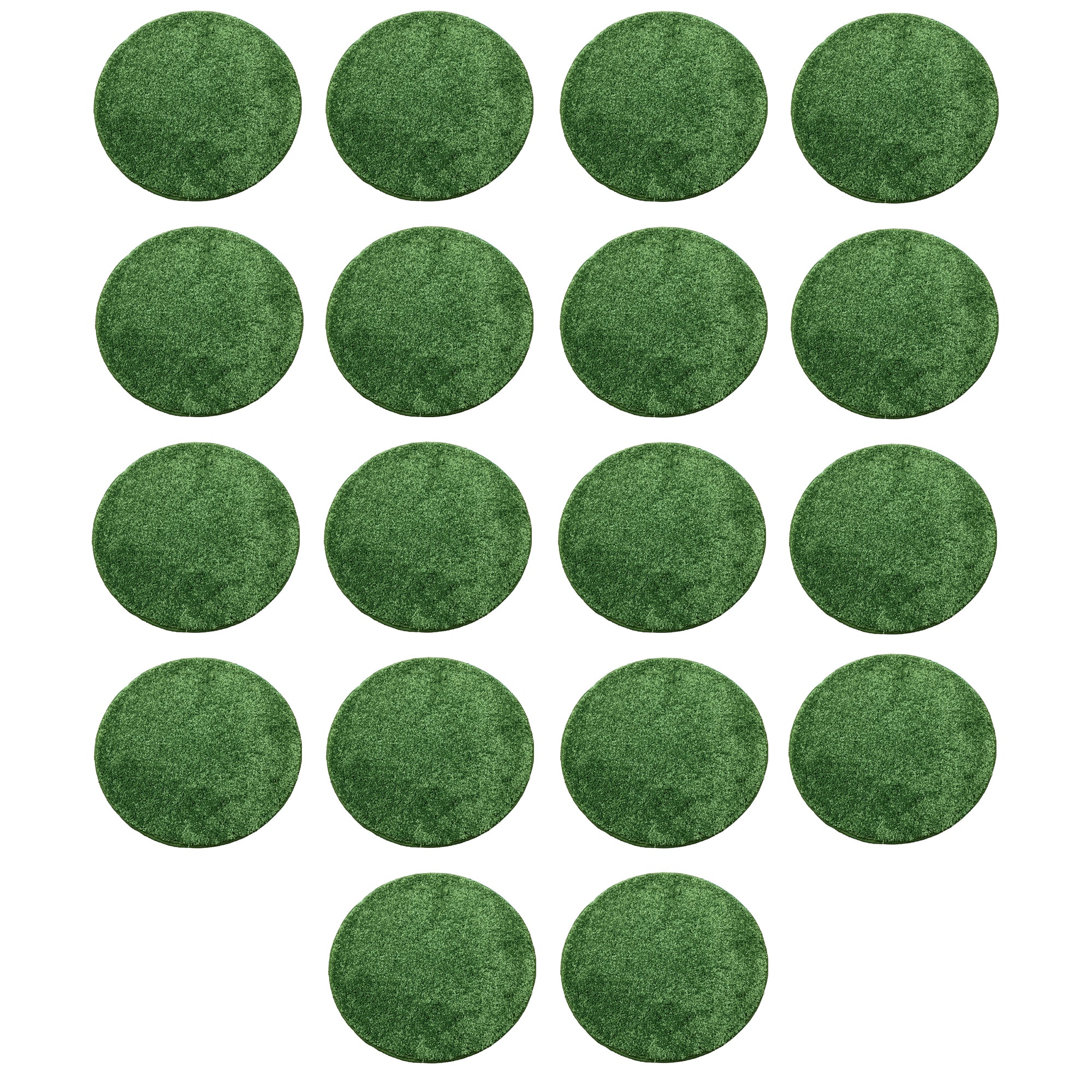 Children’s Classroom Carpet Circle Seats – Multiple Colors | 18” Round Soft Floor Cushions