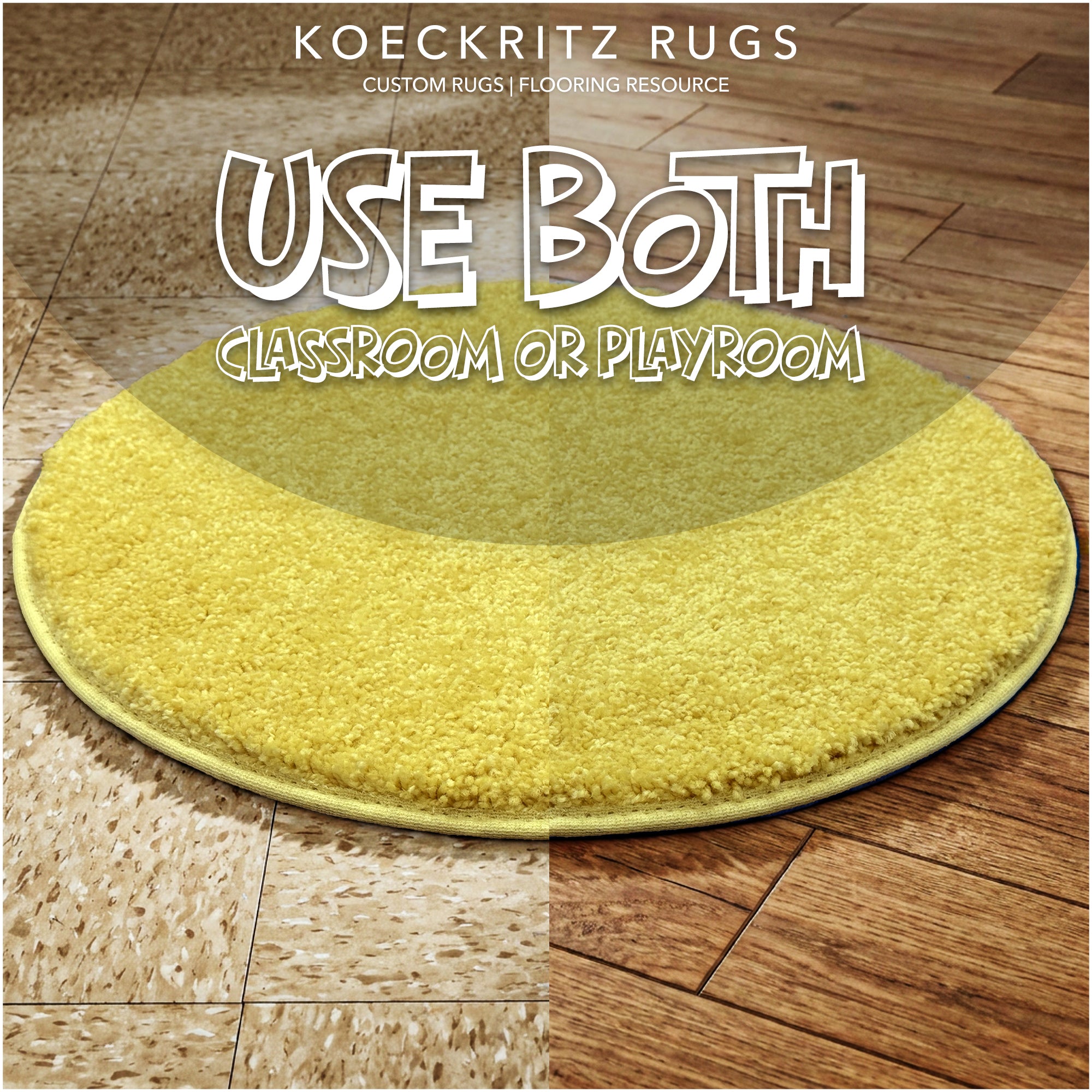 Children’s Classroom Carpet Circle Seats – Multiple Colors | 18” Round Soft Floor Cushions