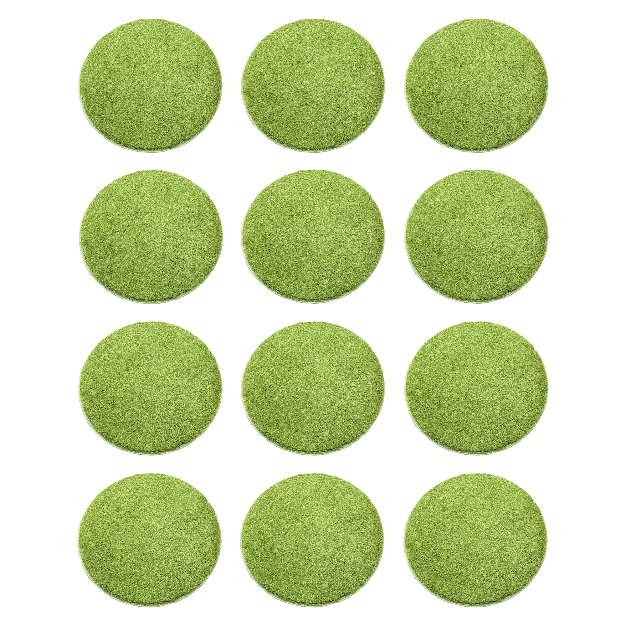 Children’s Classroom Carpet Circle Seats – Multiple Colors | 18” Round Soft Floor Cushions