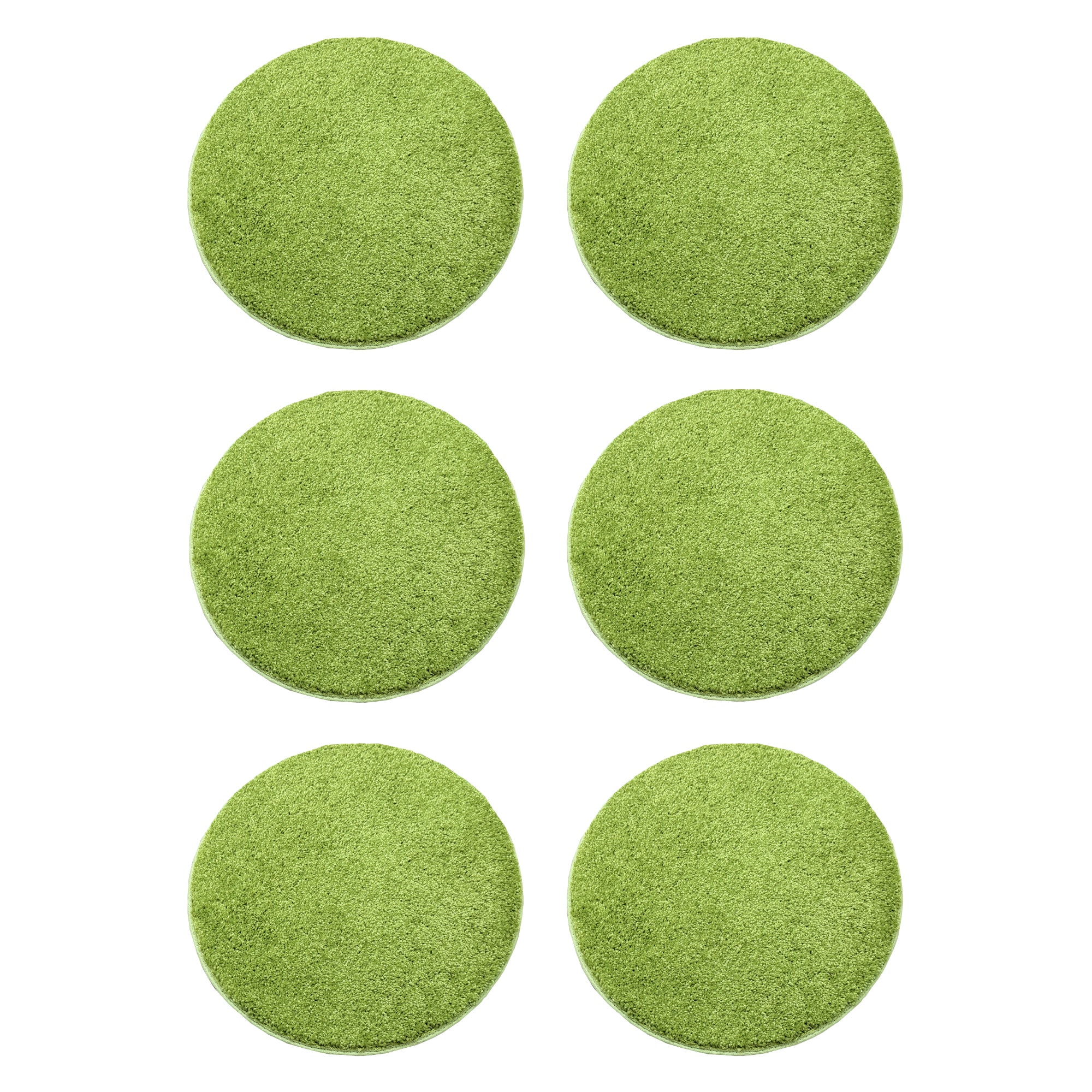 Children’s Classroom Carpet Circle Seats – Multiple Colors | 18” Round Soft Floor Cushions