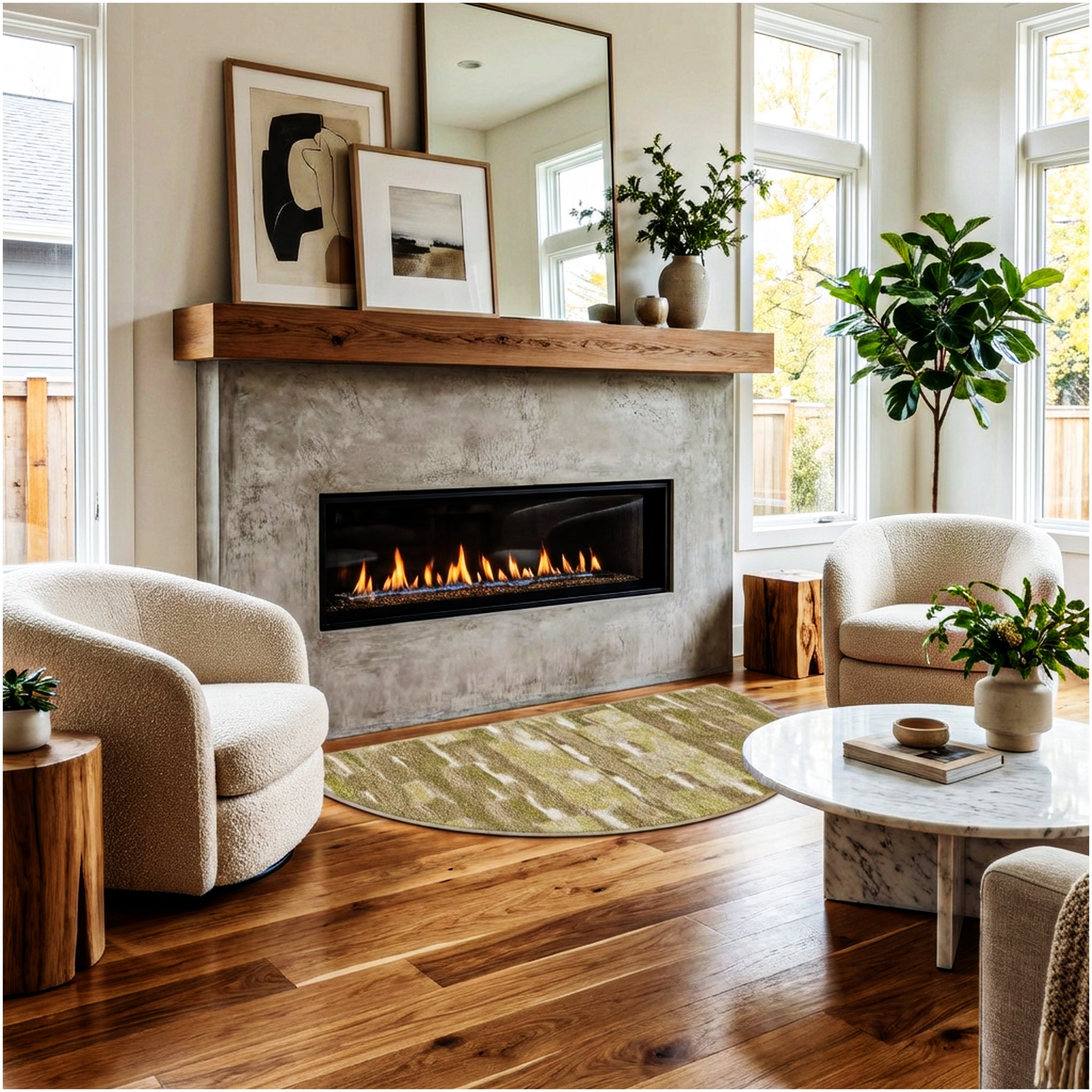 Milliken Cantera Indoor Area Rug | Standard Sizes & Color Options
