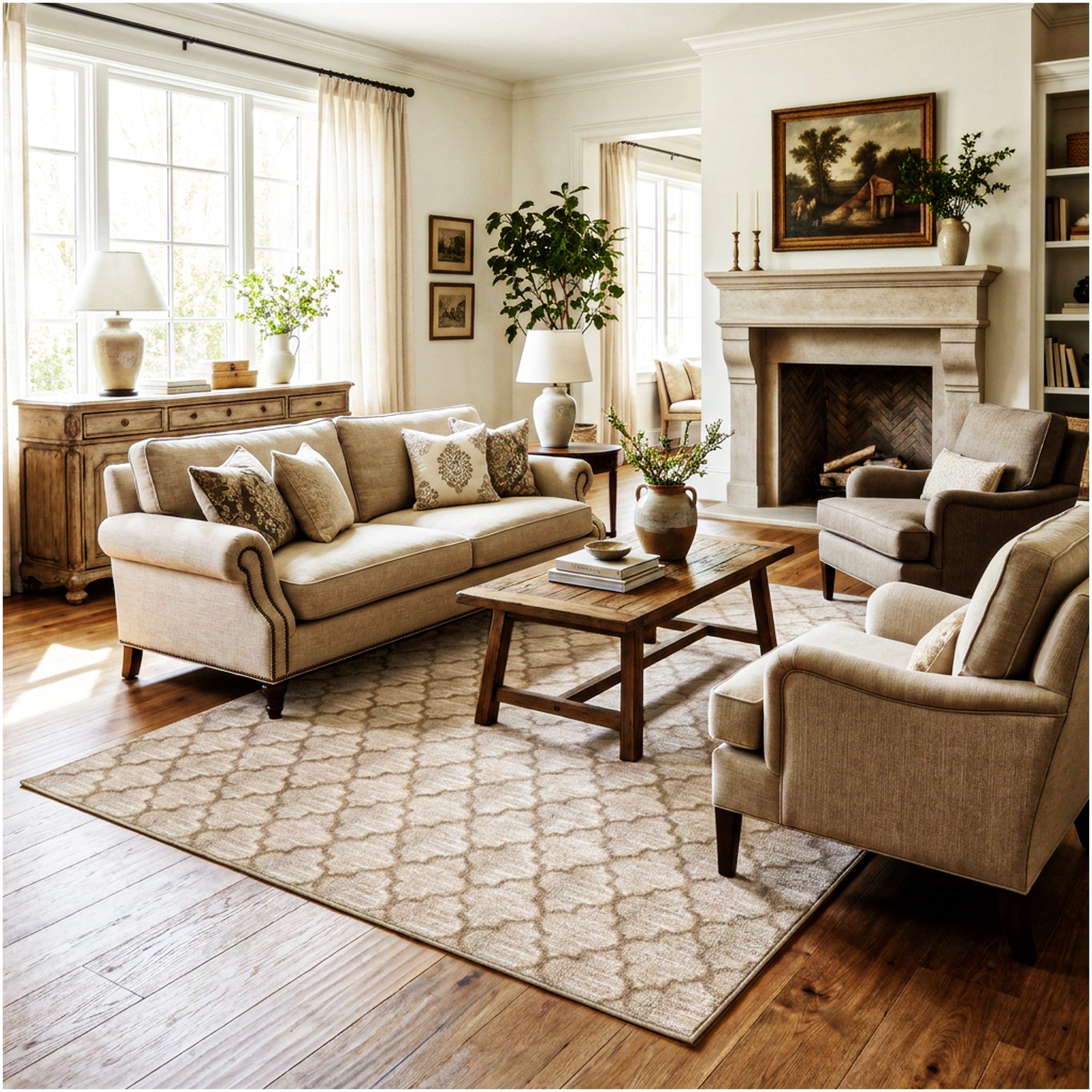 Milliken Cavetto Moroccan-Inspired Indoor Area Rug