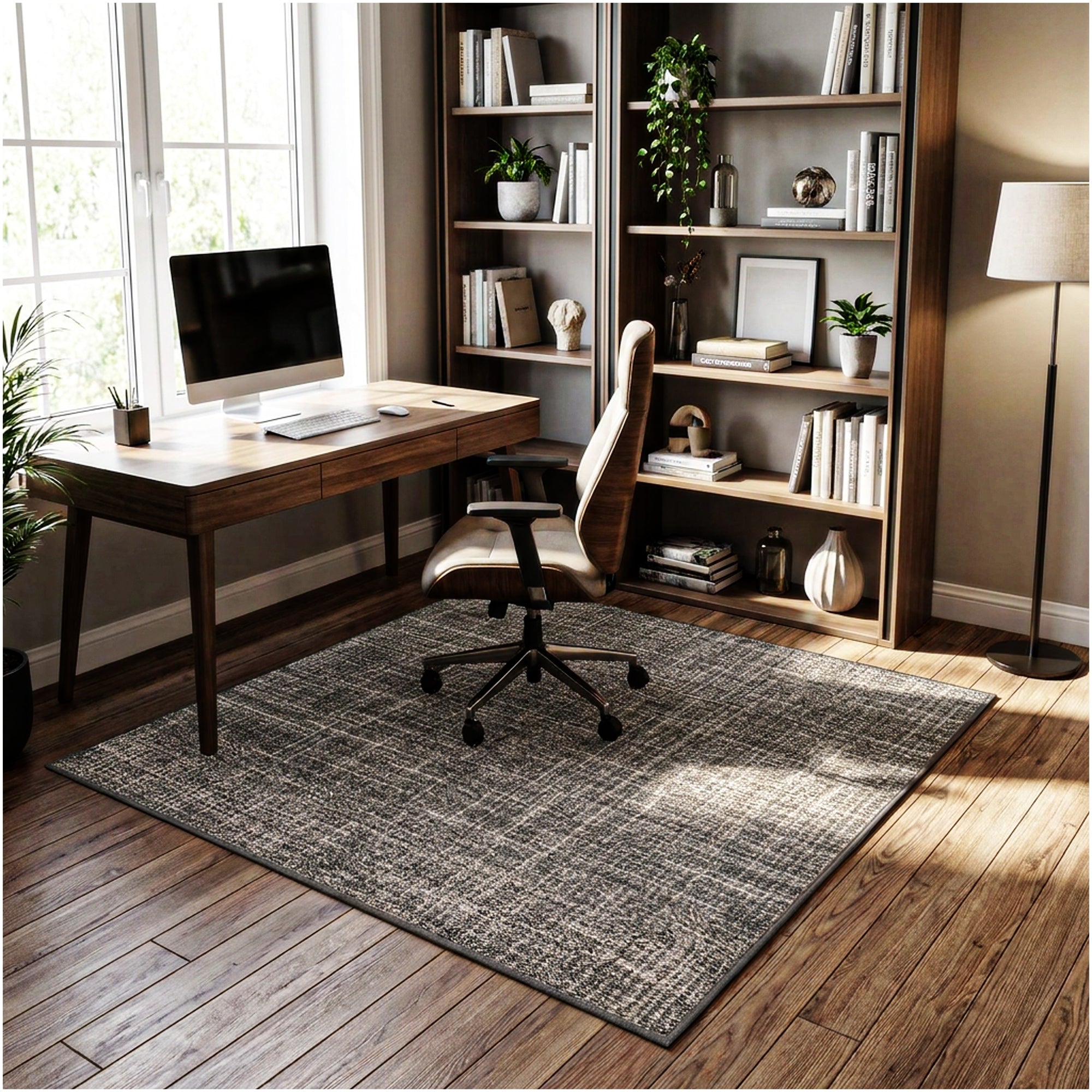 Milliken Stitches Indoor Area Rug – Standard Sizes & Color Options