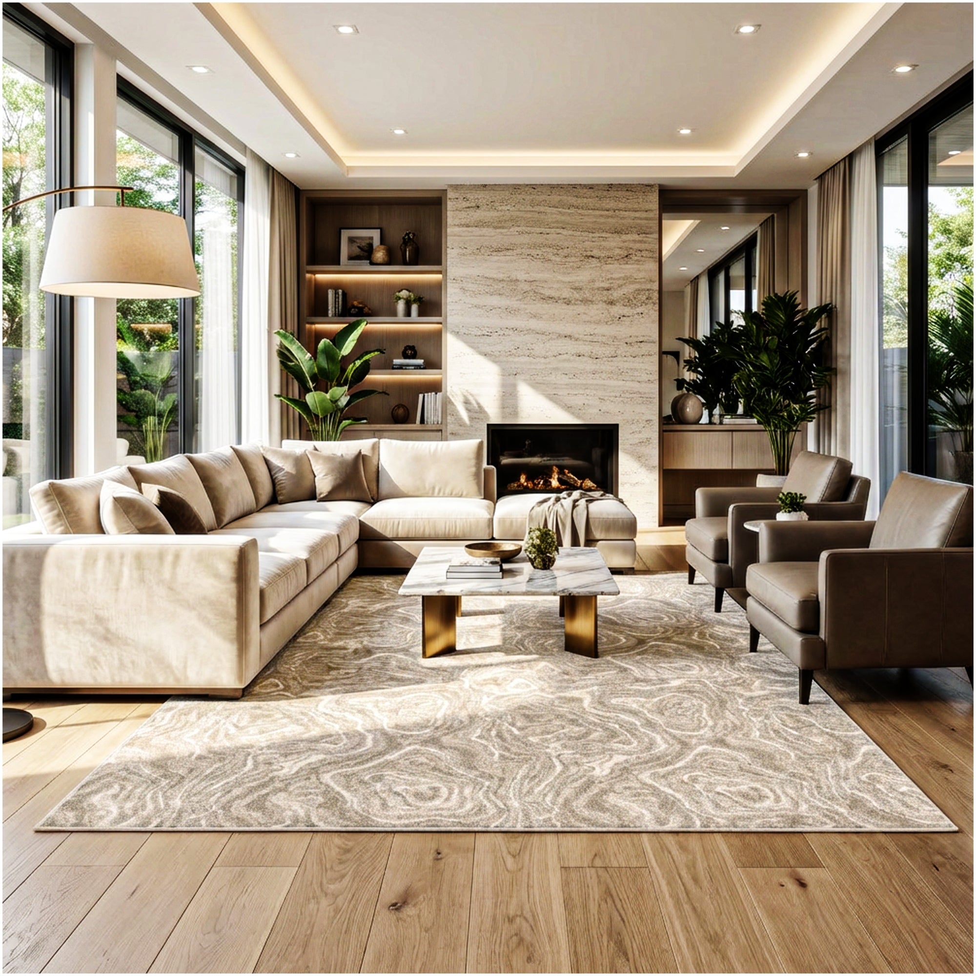 Milliken Nature’s Gem Indoor Area Rug – Custom Size & Color