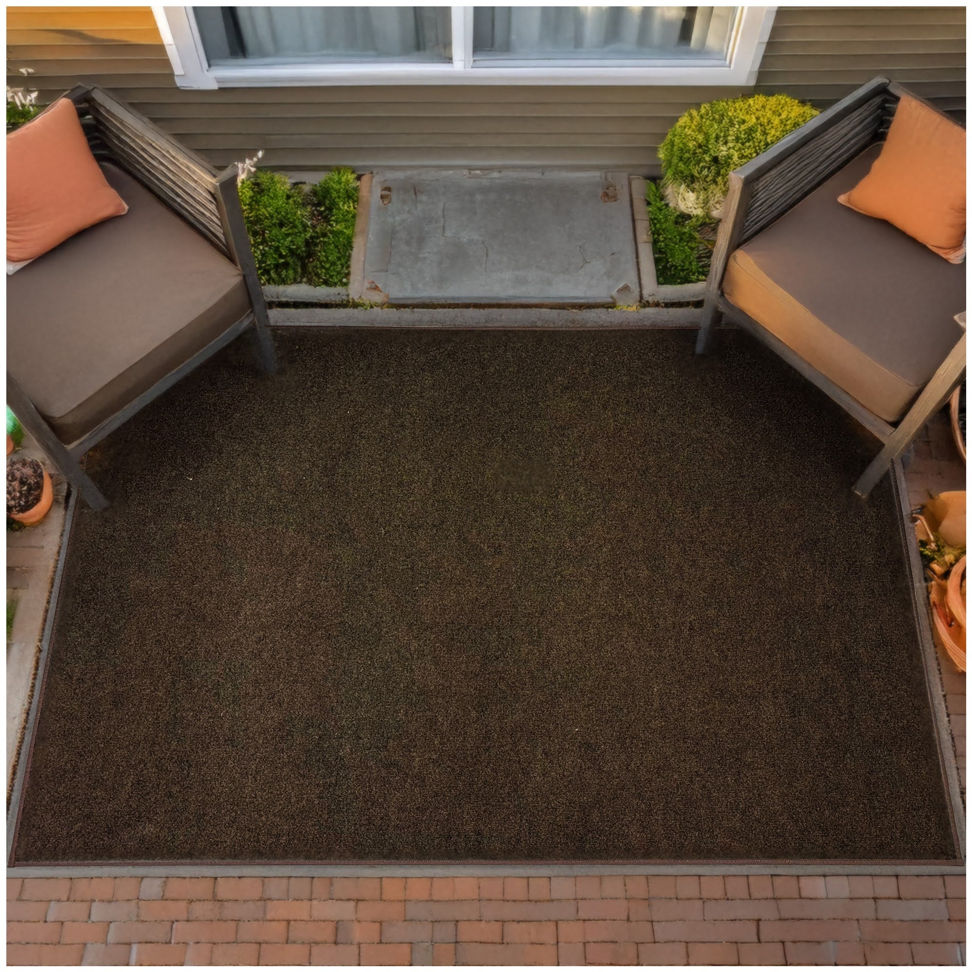 Ribbed Indoor-Outdoor Area Rug