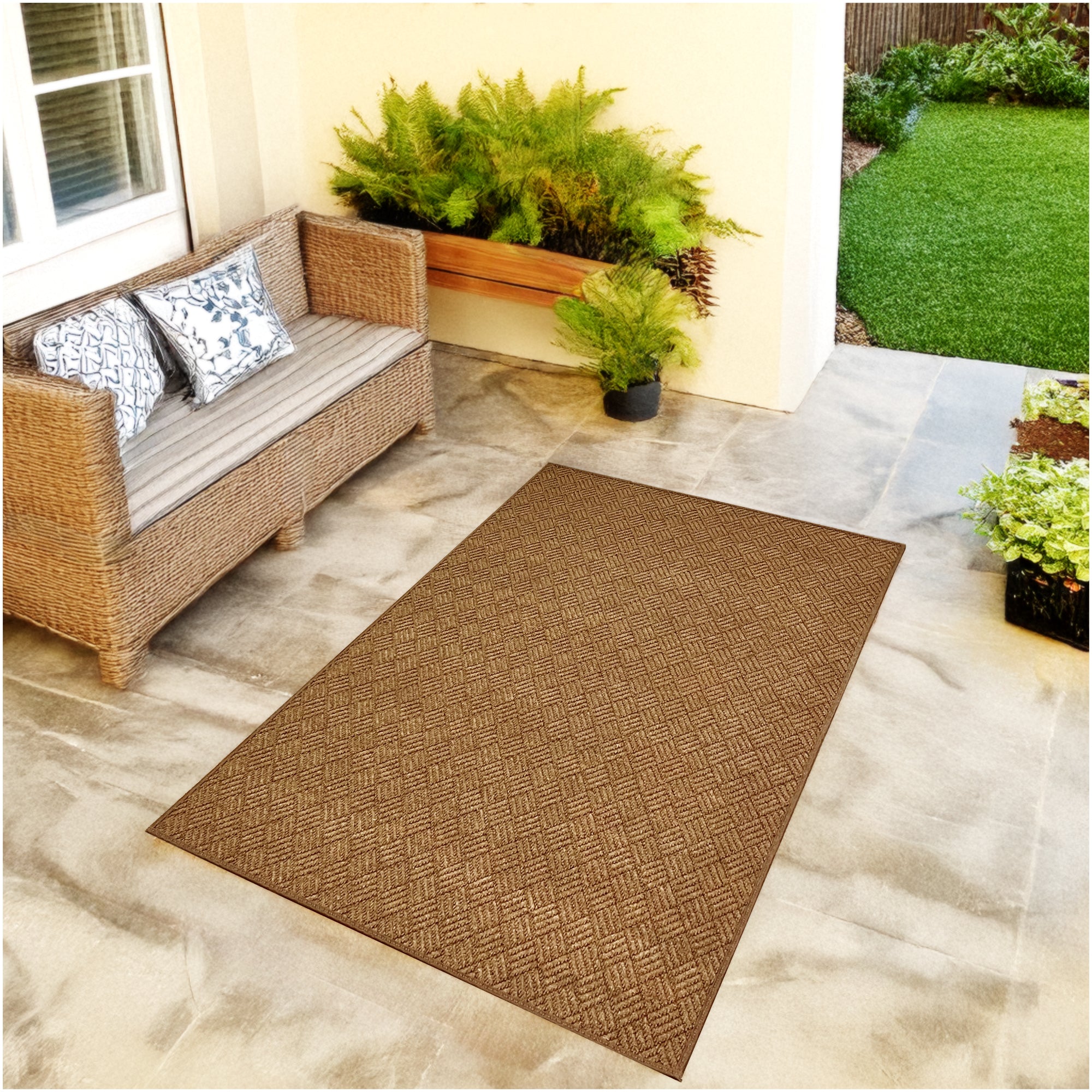 Dreamweaver Indoor/Outdoor Area Rug | Custom Size & Shape, 1/4" Thick