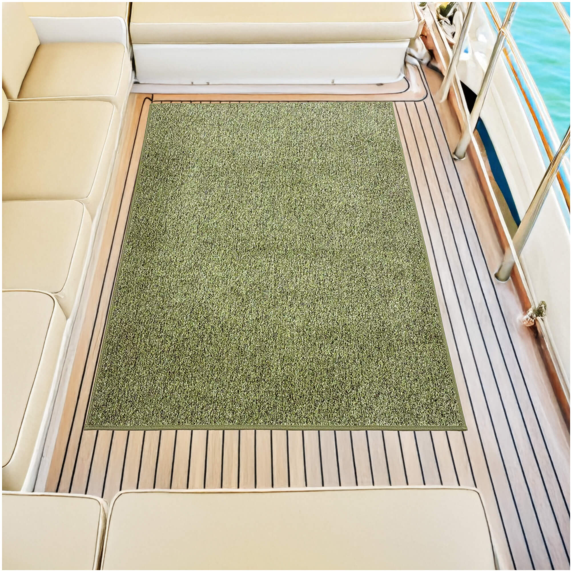 Arbor View Premium Artificial Grass Rug – Custom Sizes Available