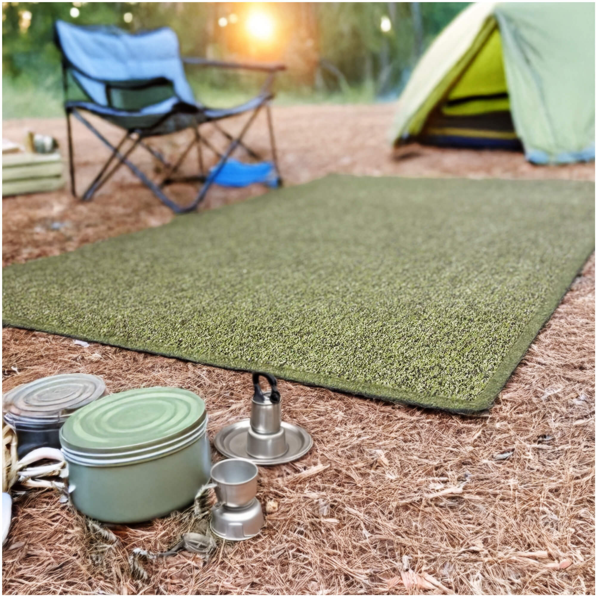 Arbor View Premium Artificial Grass Rug – Custom Sizes Available