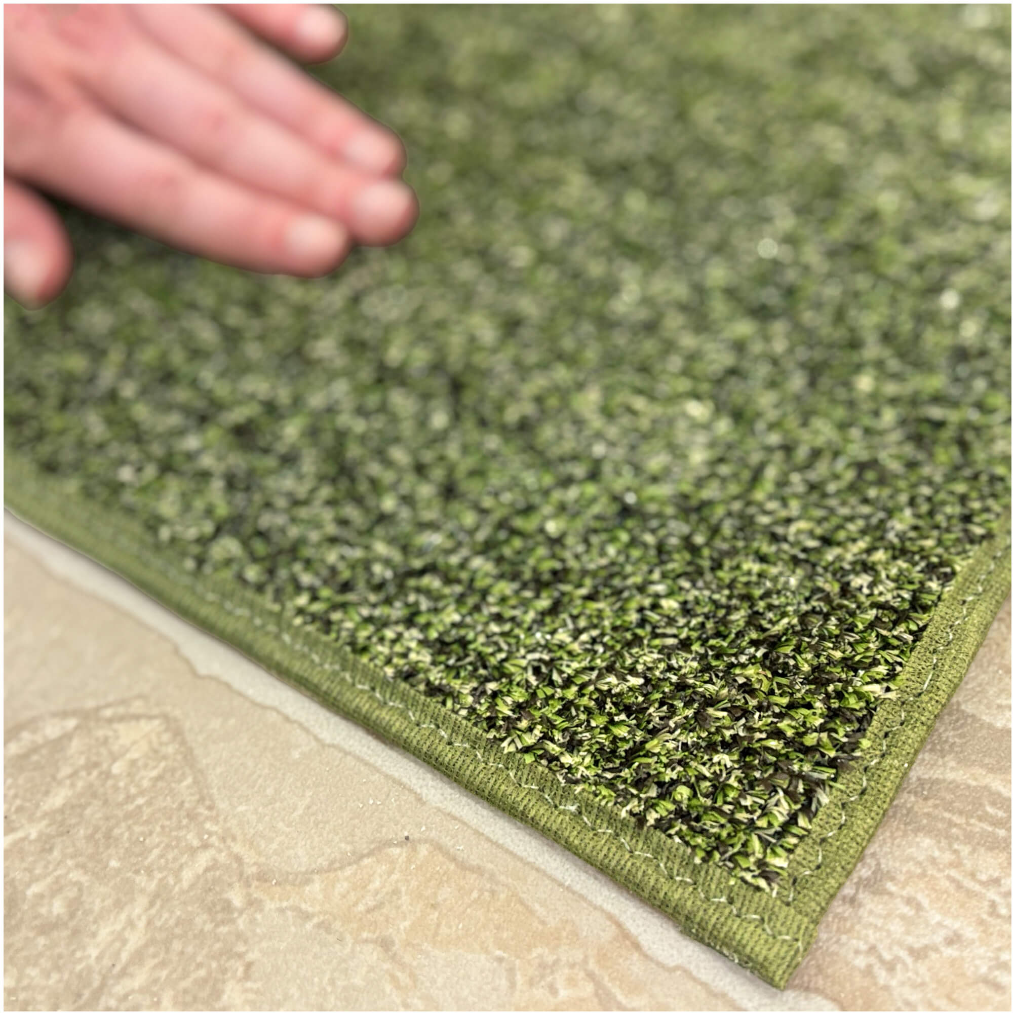 Arbor View Premium Artificial Grass Rug – Custom Sizes Available