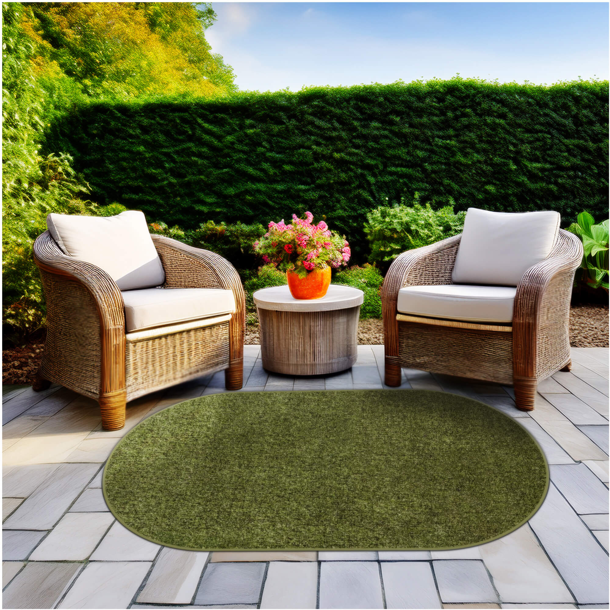 Arbor View Premium Artificial Grass Rug – Custom Sizes Available