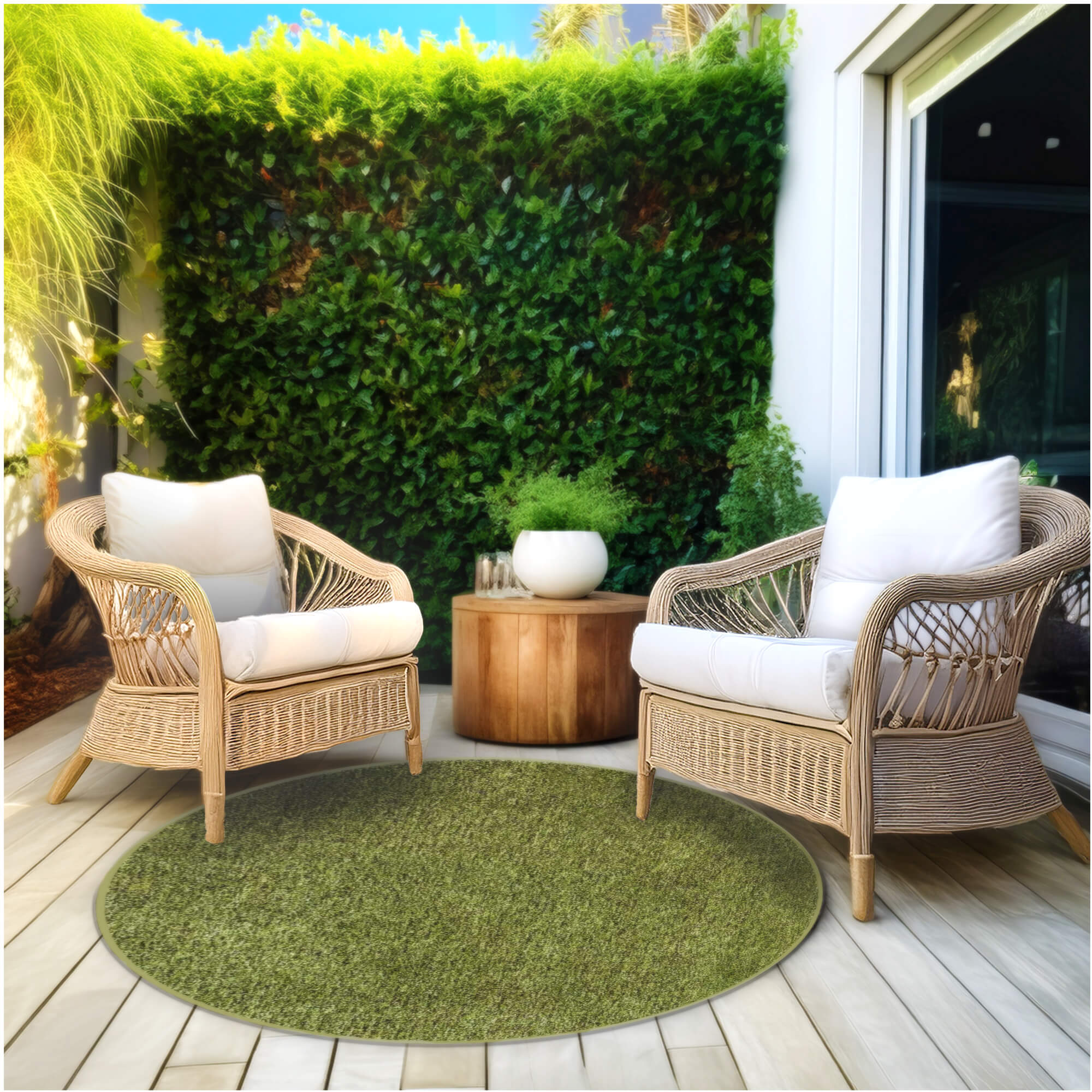 Arbor View Premium Artificial Grass Rug – Custom Sizes Available
