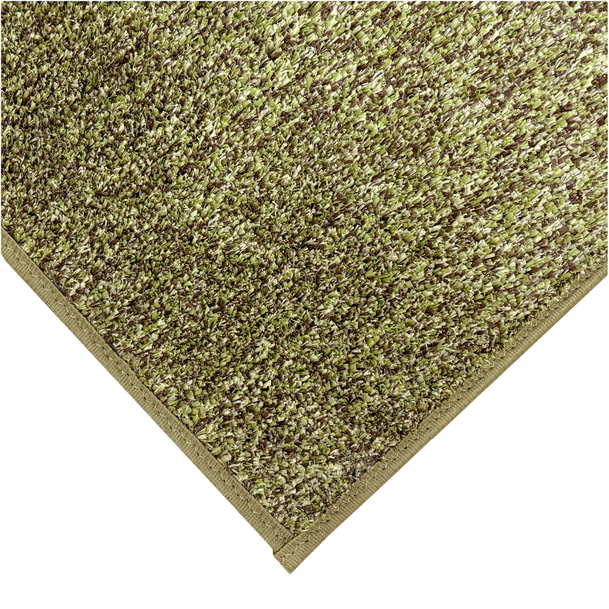 Cabana Tweed Artificial Grass Turf Rug – 3/8” Thick Ultra Turf Carpet, Custom Size, 7 Colors