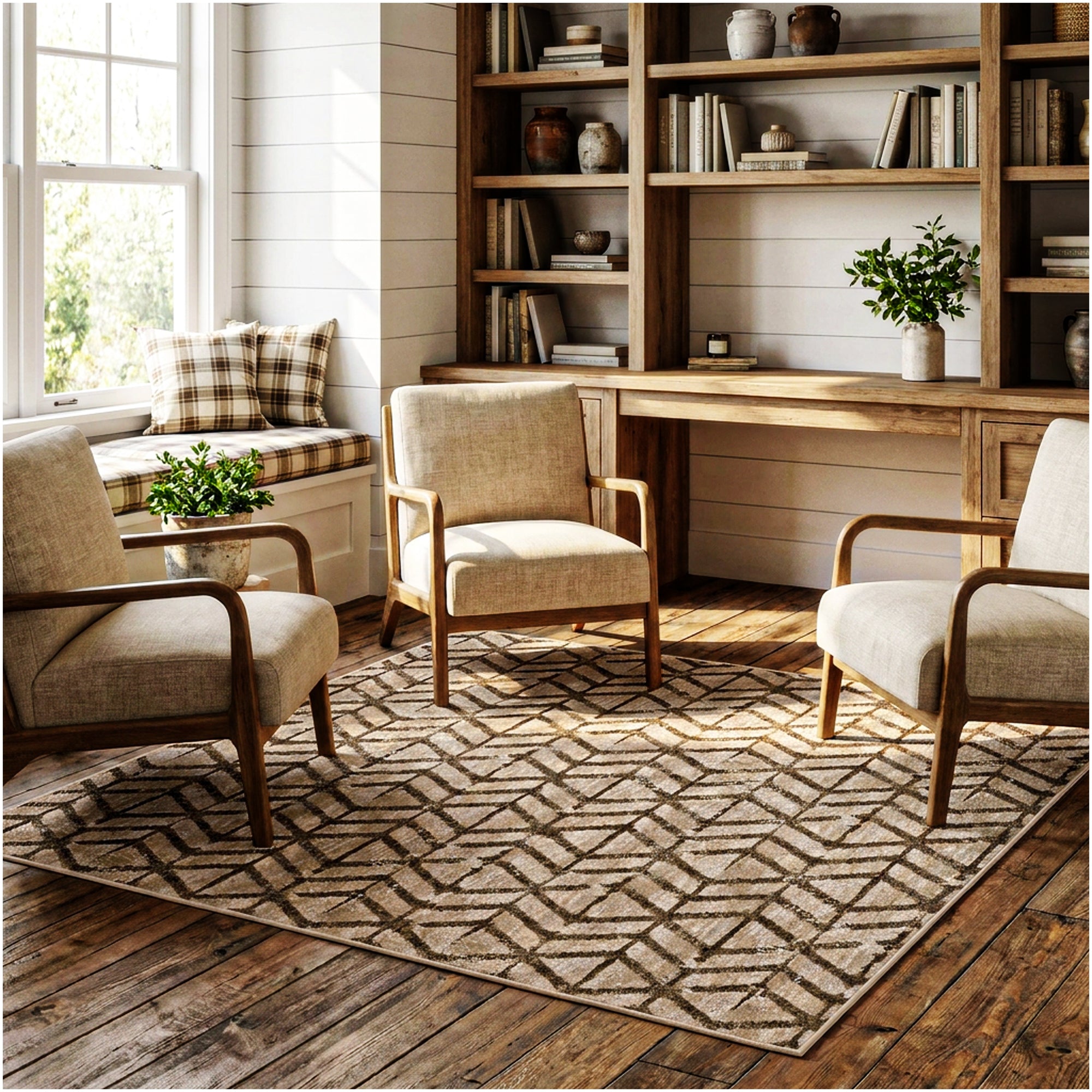 Traveler’s Path Indoor Area Rug – 40 oz Cut Pile, Custom Sizes & Colors