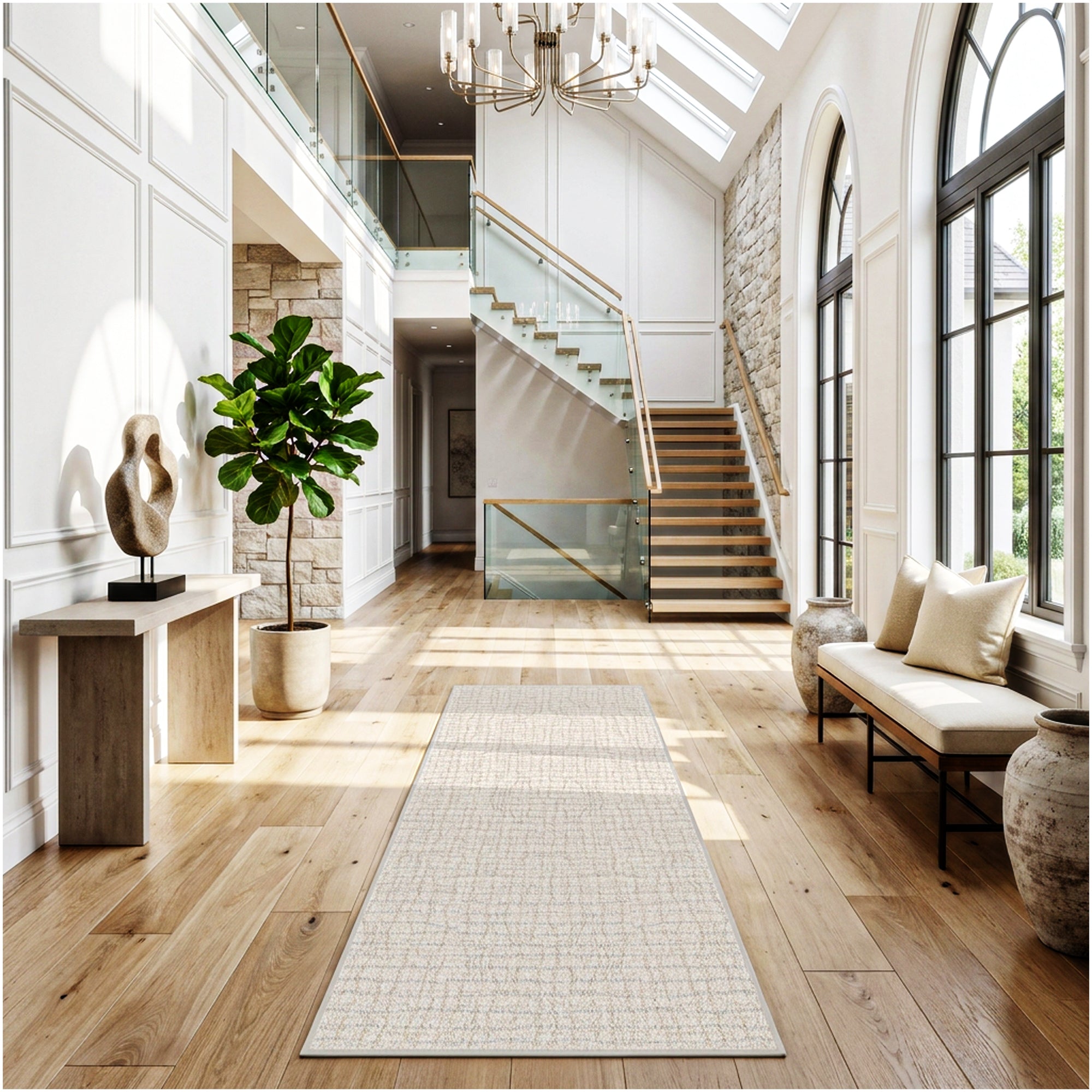 Milliken Modern Backdrop Pattern Indoor Area Rug – Custom Sizes