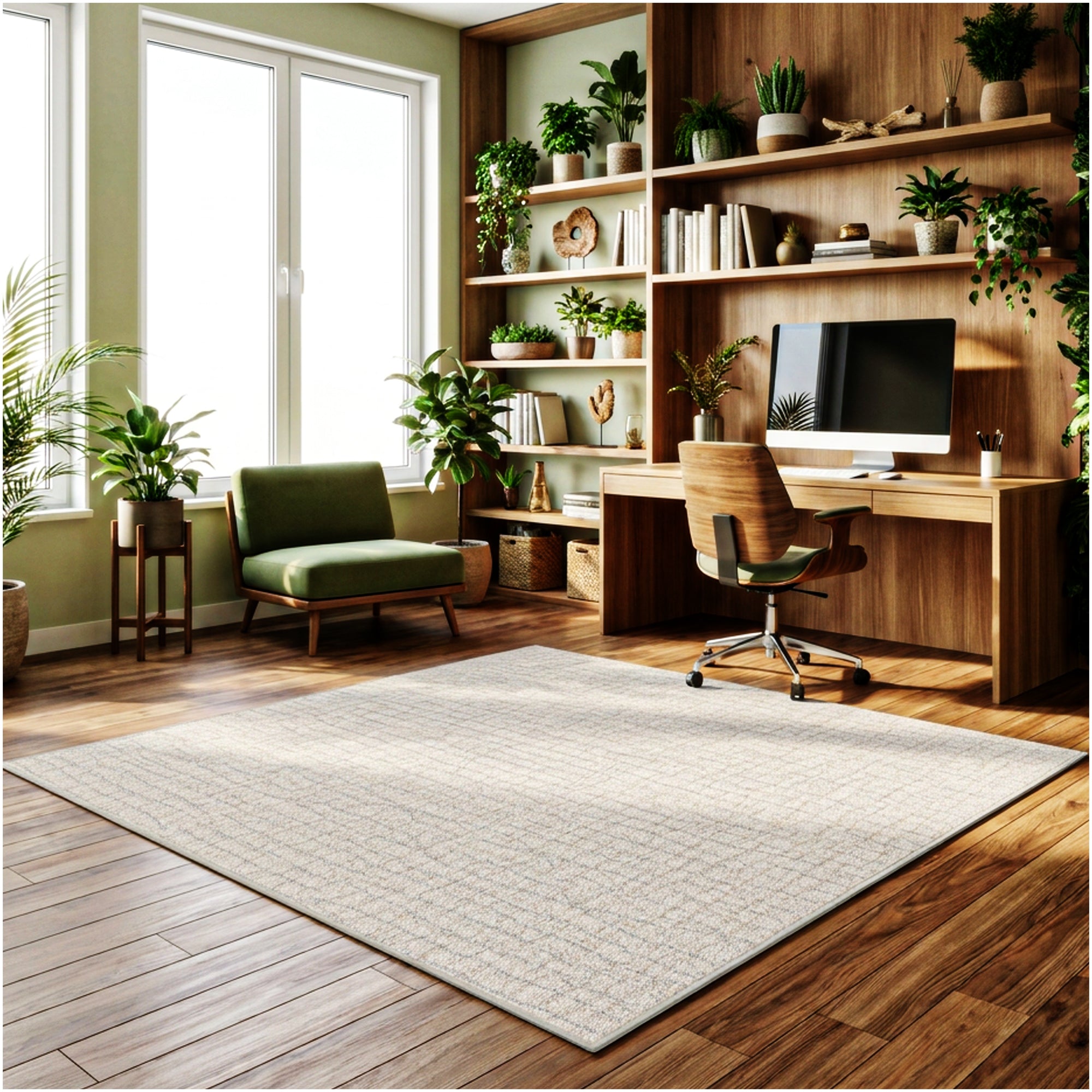 Milliken Modern Backdrop Pattern Indoor Area Rug – Custom Sizes