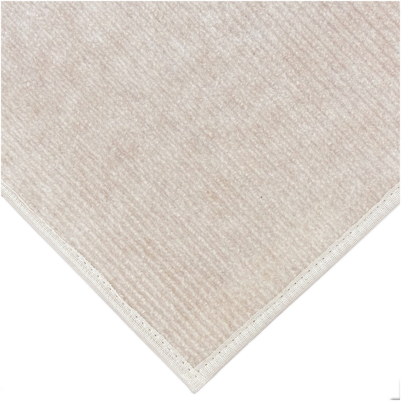 Off-White Ribbed Wedding Aisle Runner | Indoor/Outdoor Event Carpet
