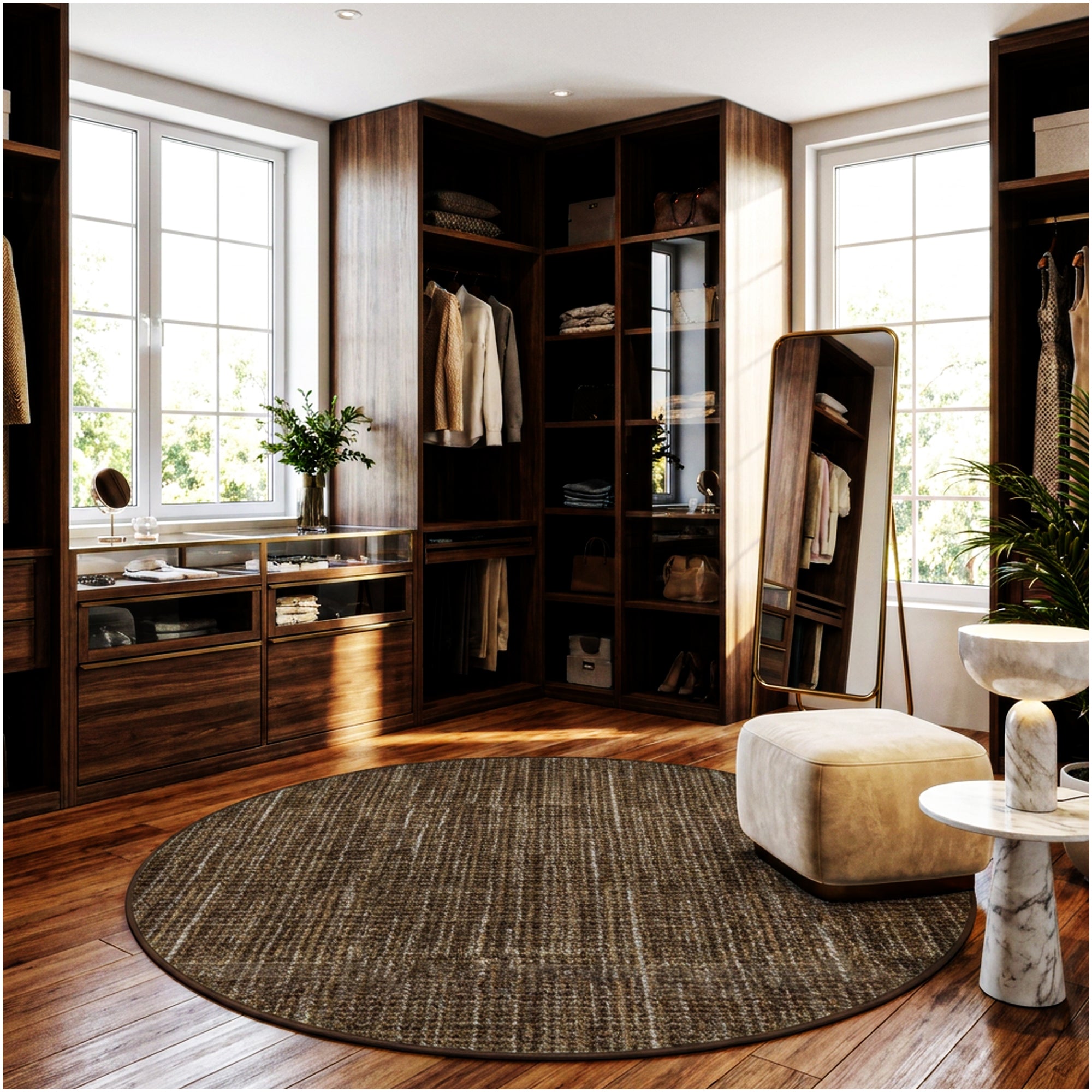 Milliken Stitches Indoor Area Rug – Standard Sizes & Color Options