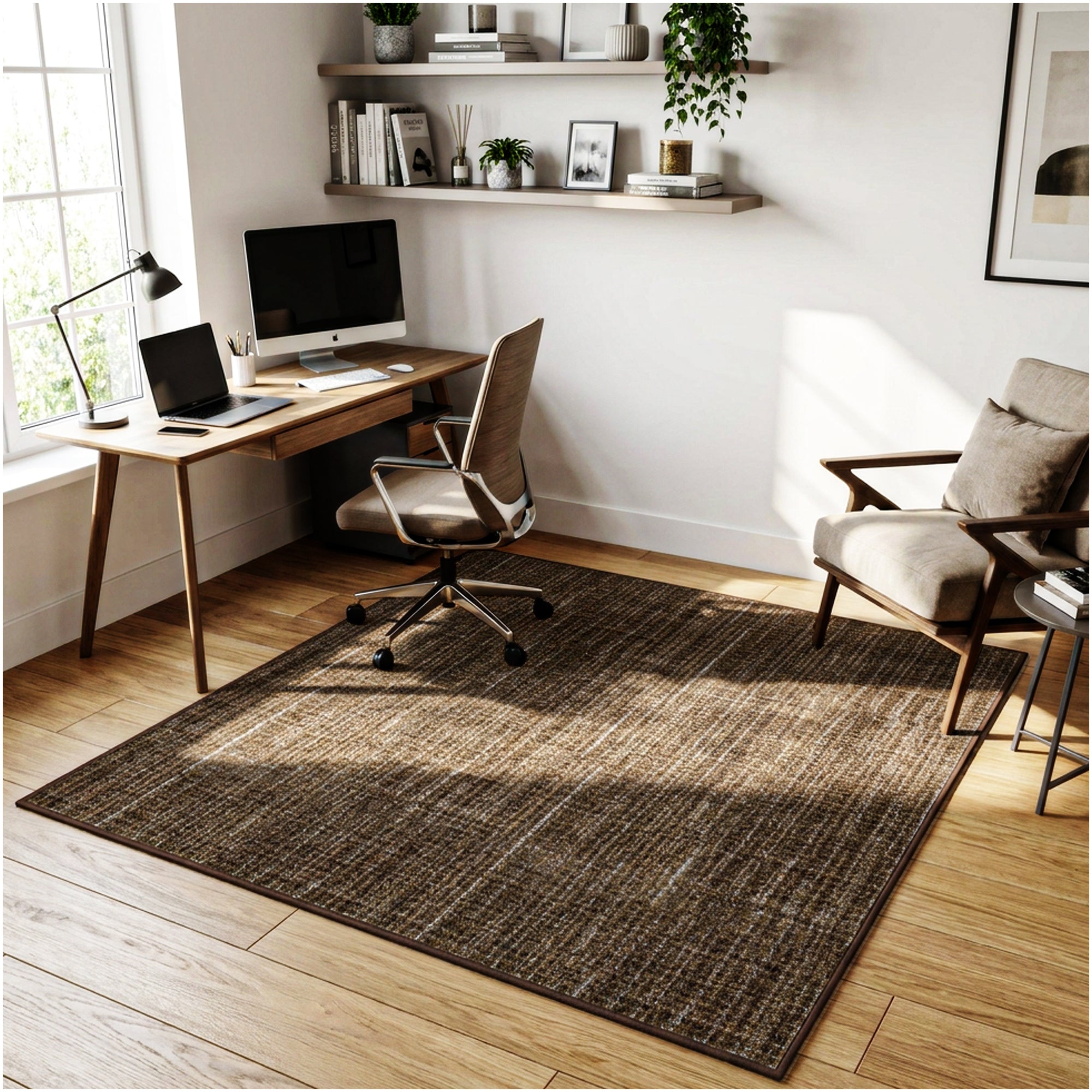 Milliken Stitches Indoor Area Rug – Standard Sizes & Color Options