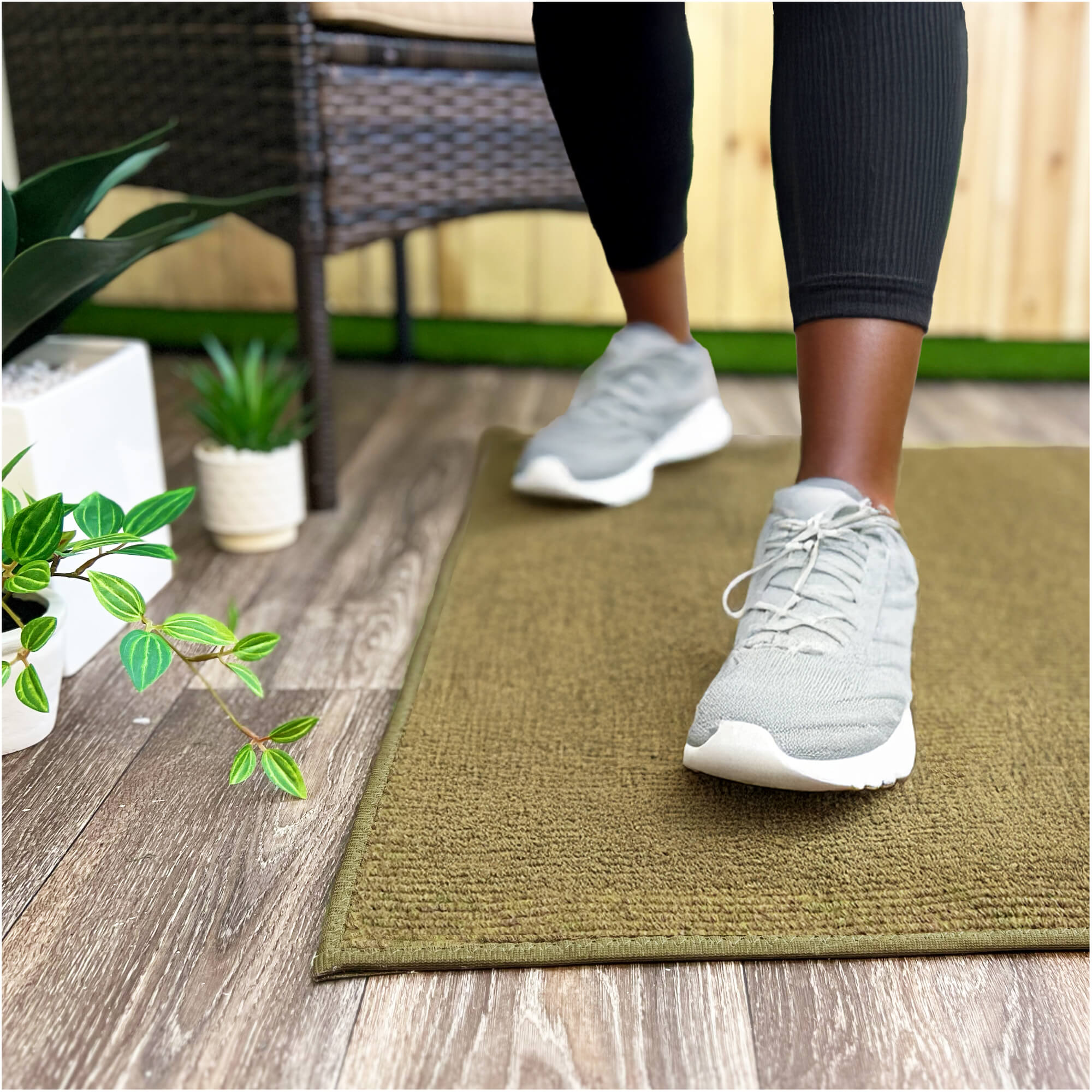 Summerstock Indoor/Outdoor Rug | Custom Size, Durable 1/4" Thick