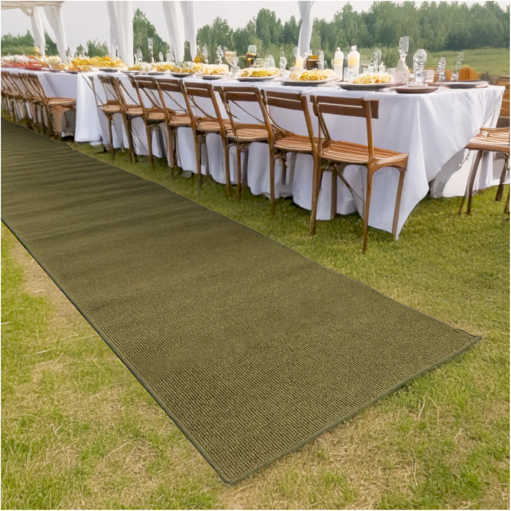 Summerstock Indoor/Outdoor Rug | Custom Size, Durable 1/4" Thick
