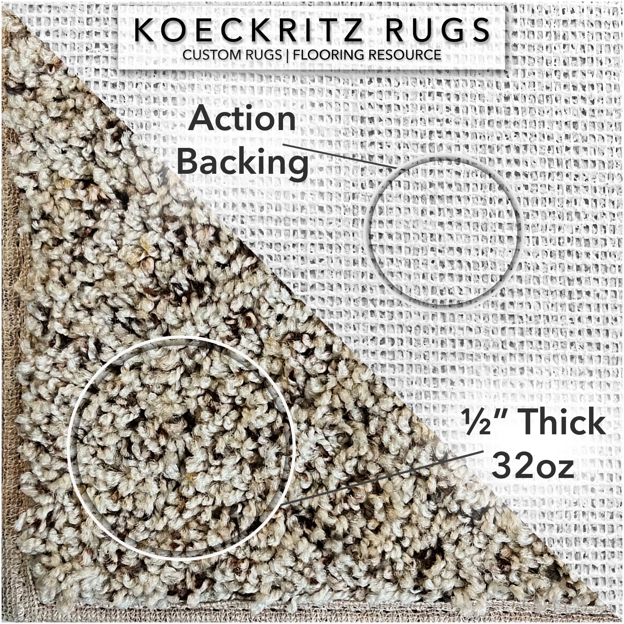 Toast of the Town Plush Frieze Area Rug