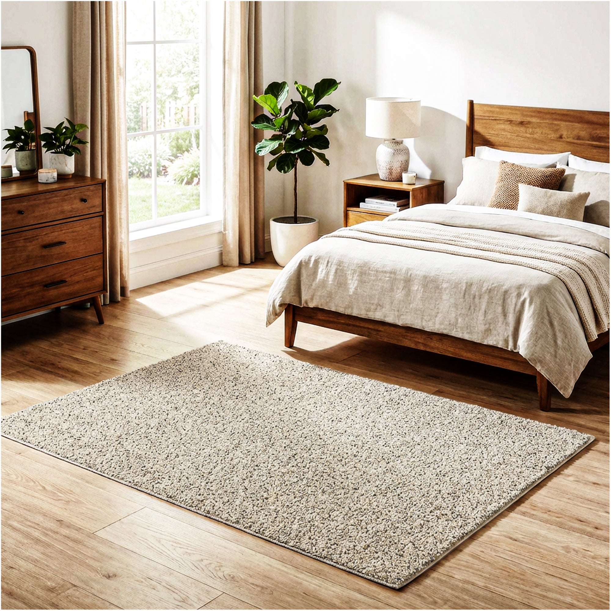 Toast of the Town Plush Frieze Area Rug