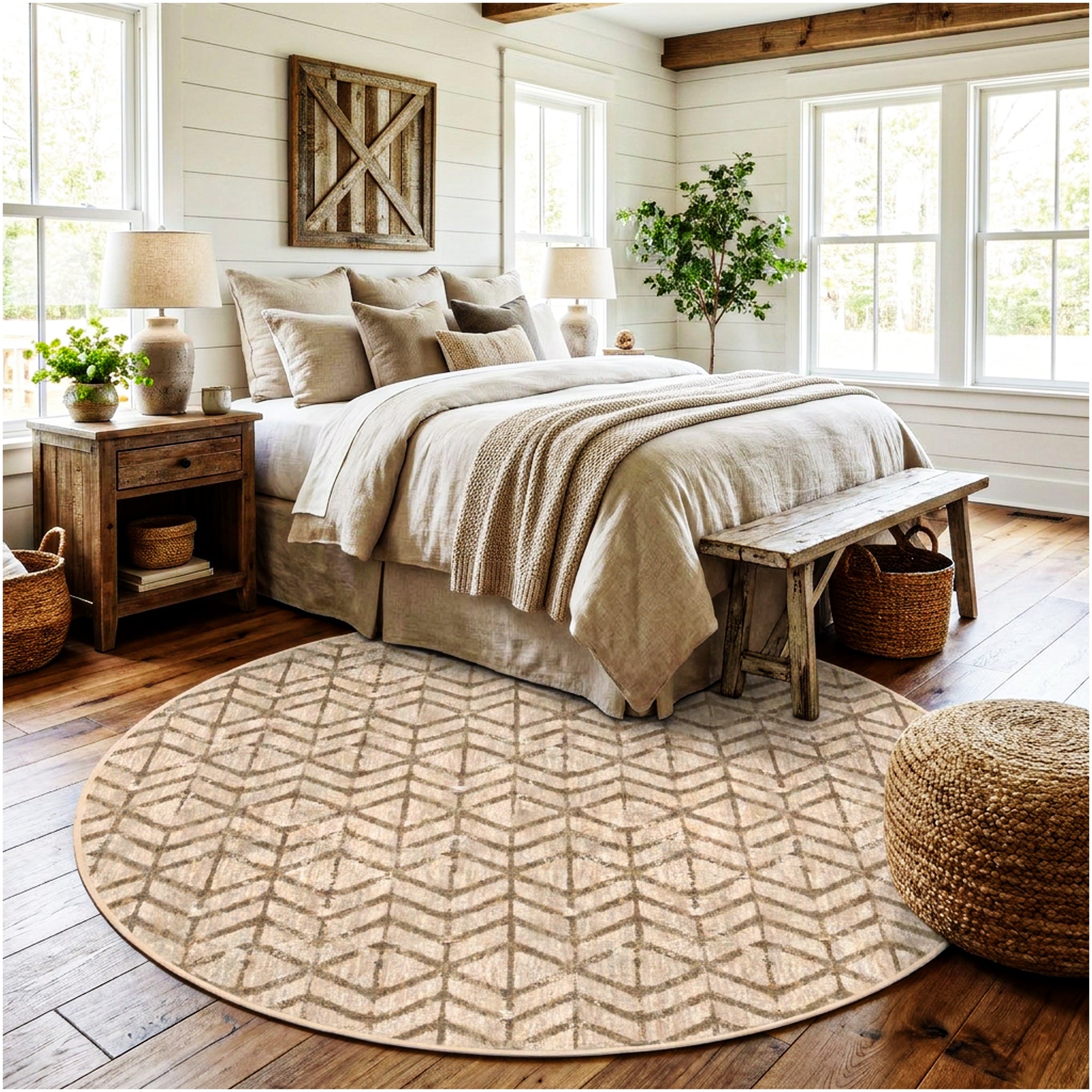 Traveler’s Path Indoor Area Rug – 40 oz Cut Pile, Custom Sizes & Colors