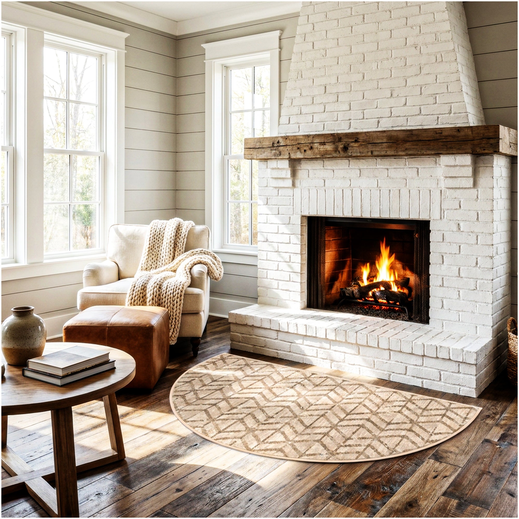 Traveler’s Path Indoor Area Rug – 40 oz Cut Pile, Custom Sizes & Colors