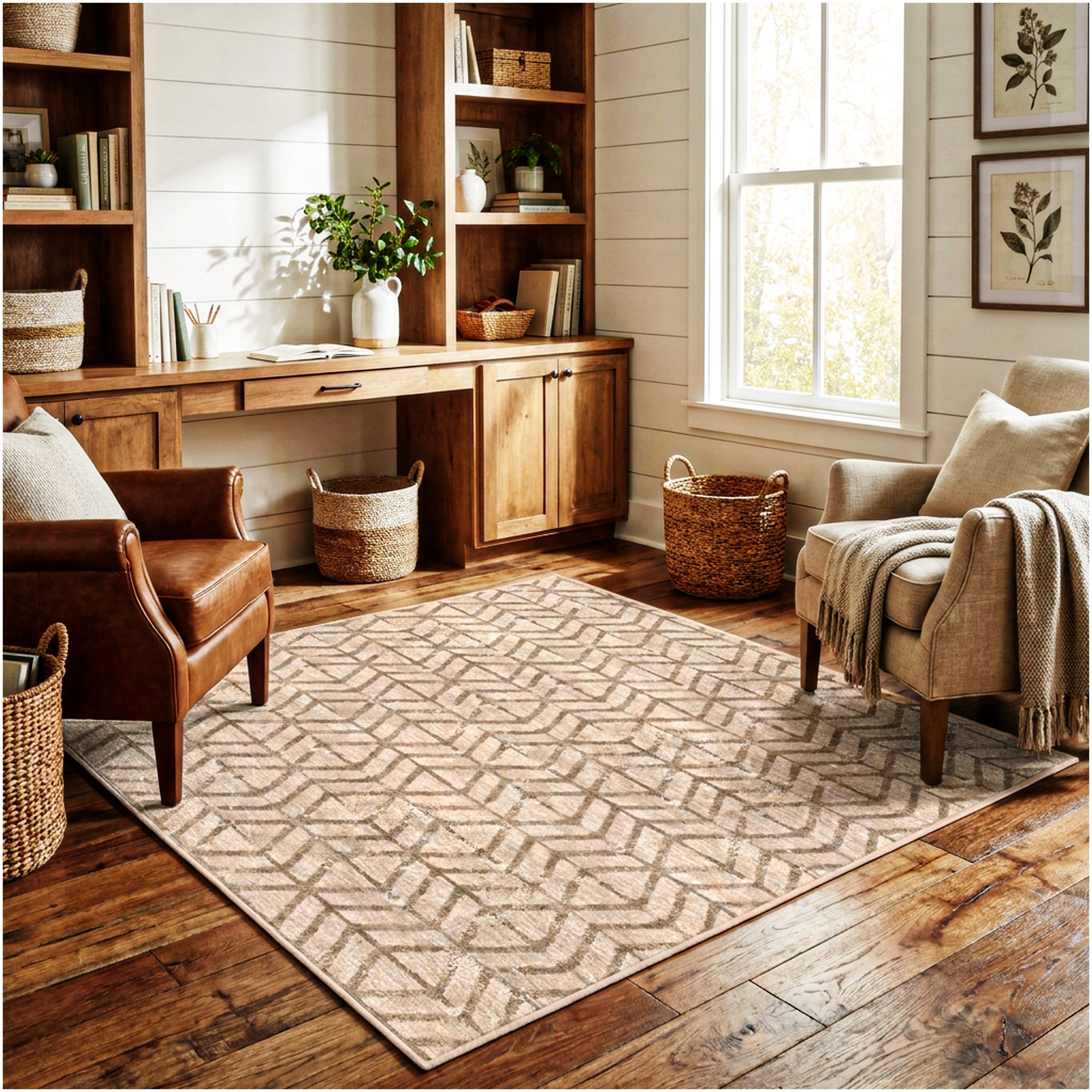 Traveler’s Path Indoor Area Rug – 40 oz Cut Pile, Custom Sizes & Colors