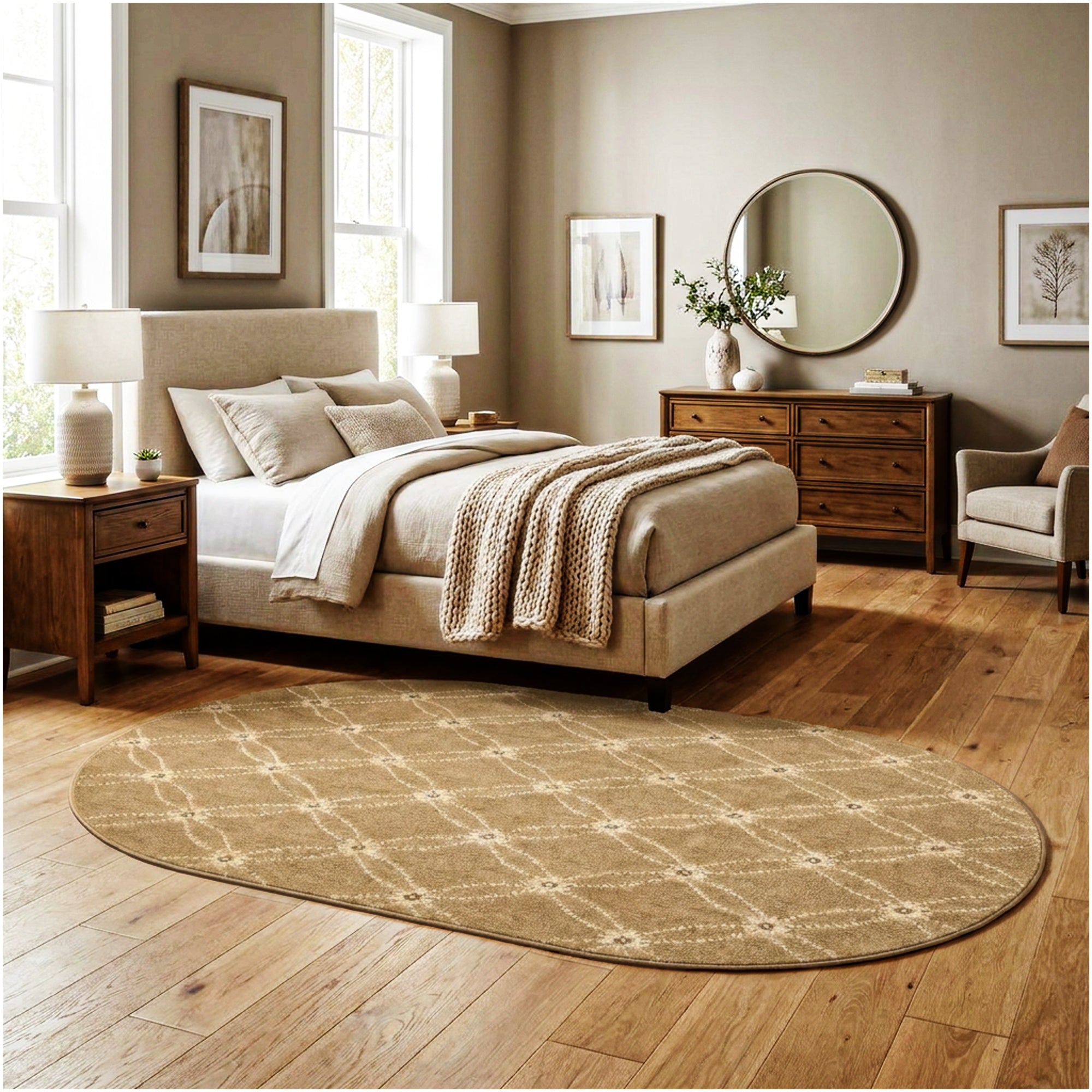 Milliken Charthouse Pattern Indoor Area Rug – 40 oz Cut Pile, Custom Sizes & Colors