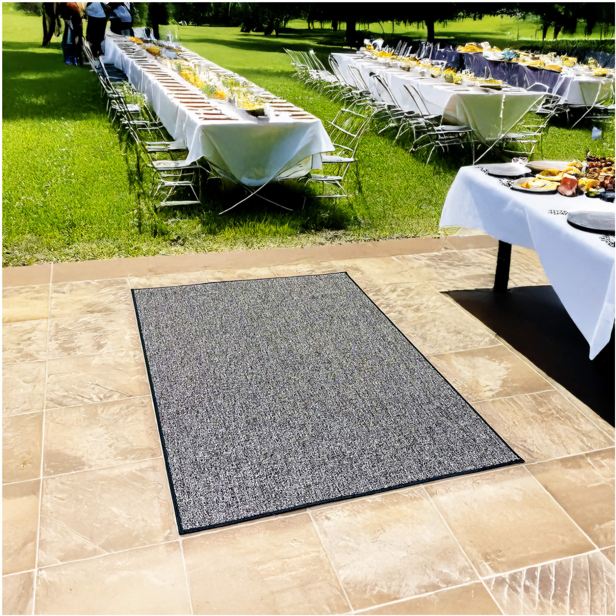 Arbor View Premium Artificial Grass Rug – Custom Sizes Available