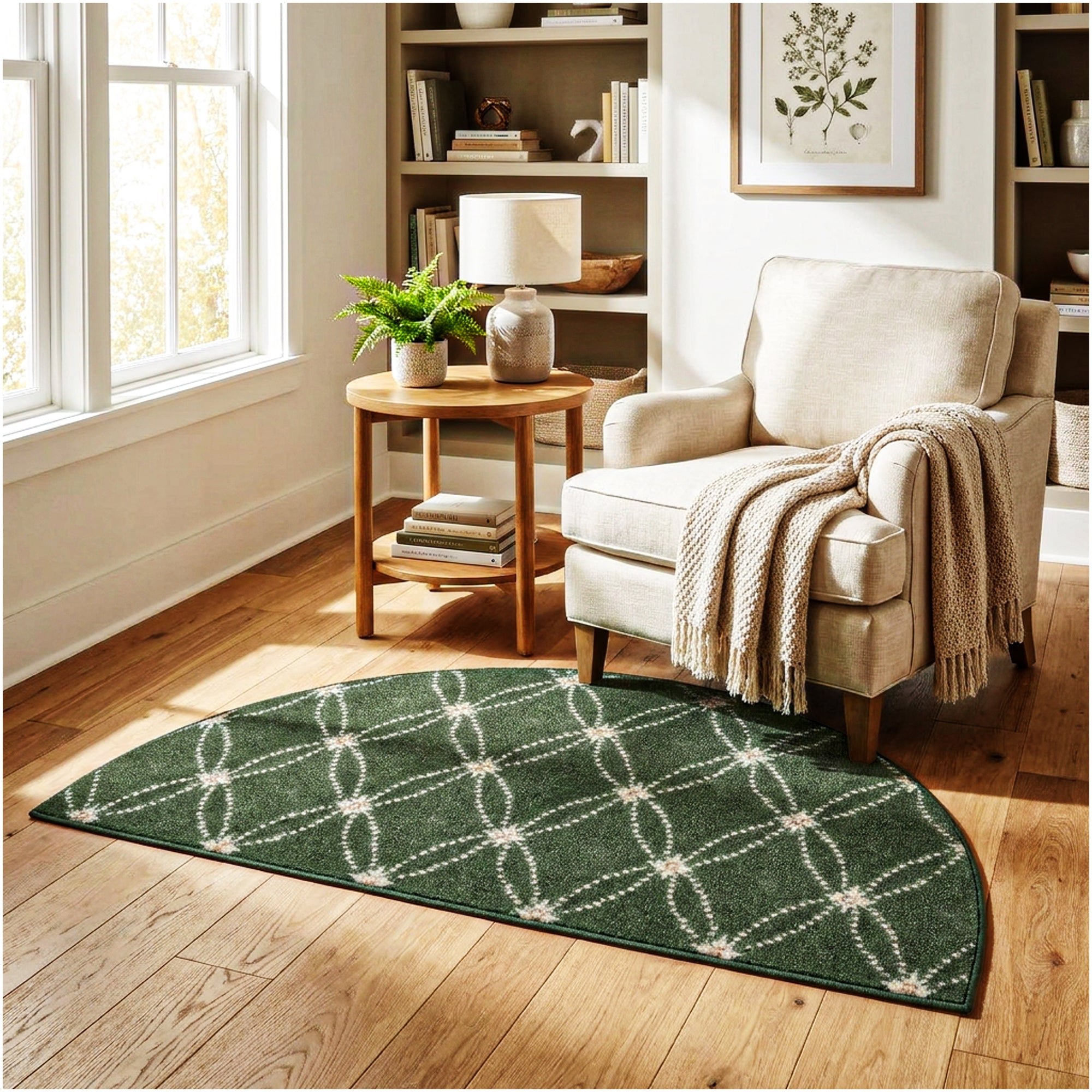 Milliken Charthouse Pattern Indoor Area Rug – 40 oz Cut Pile, Custom Sizes & Colors