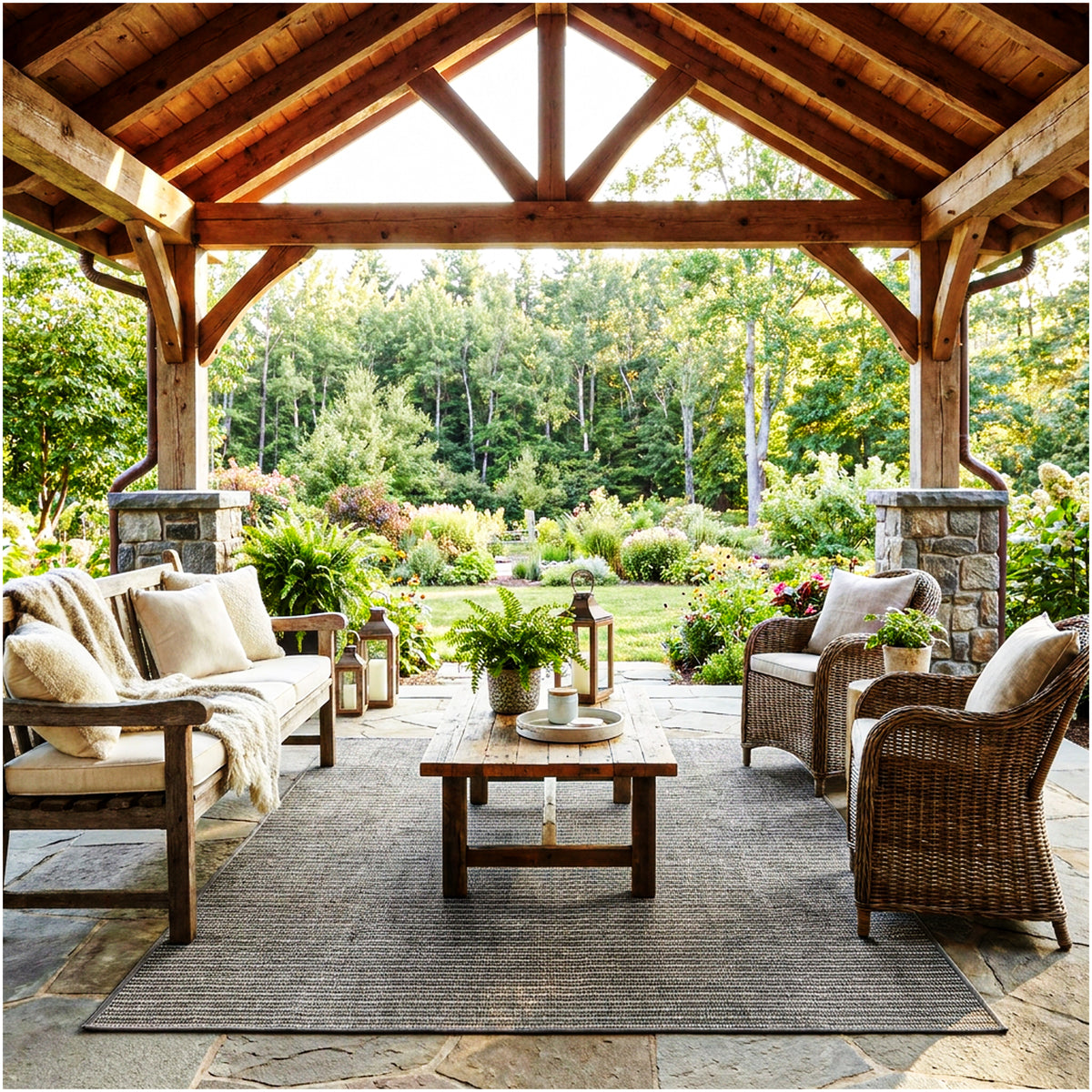 Antigua Indoor & Outdoor Area Rug – Custom Cut Carpet