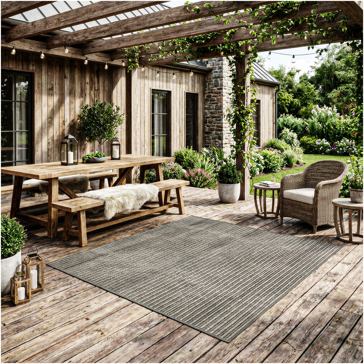 Antigua Indoor & Outdoor Area Rug – Custom Cut Carpet