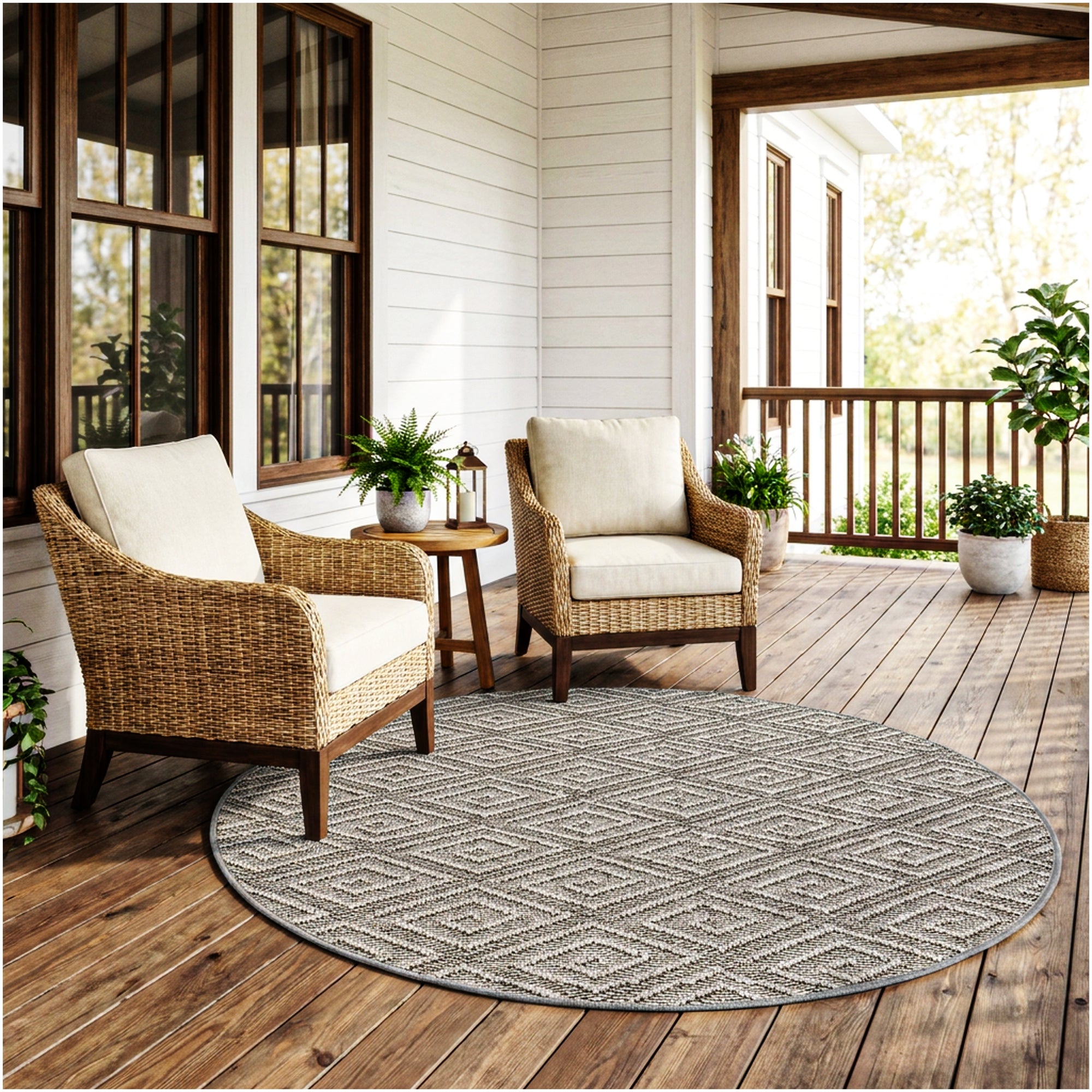 Curacao Custom Cut Indoor & Outdoor Area Rug – Custom Sizes