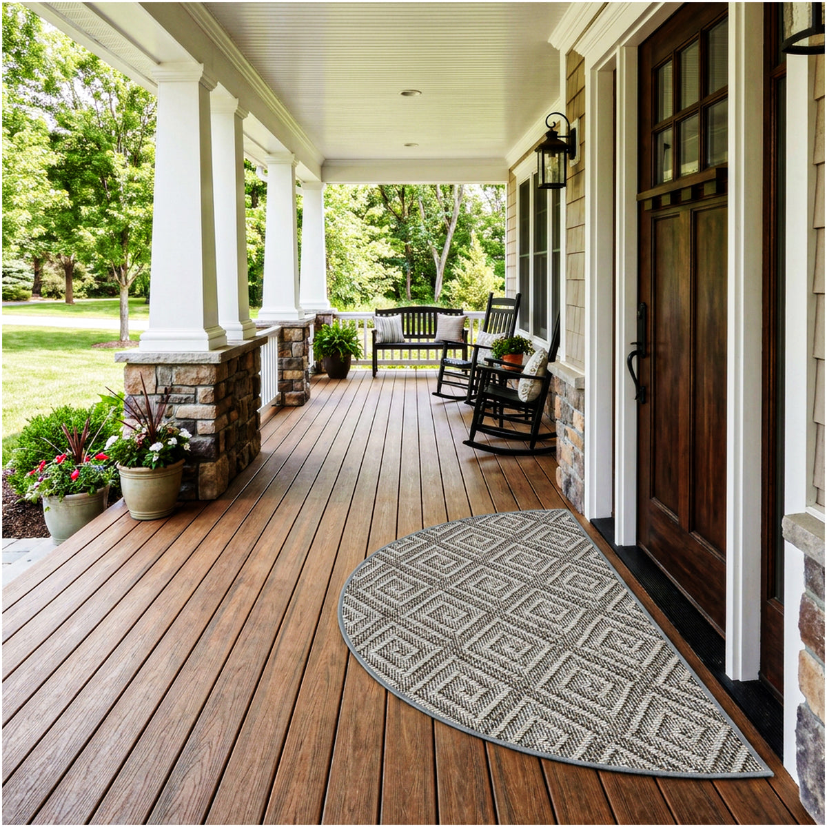 Curacao Custom Cut Indoor & Outdoor Area Rug – Custom Sizes